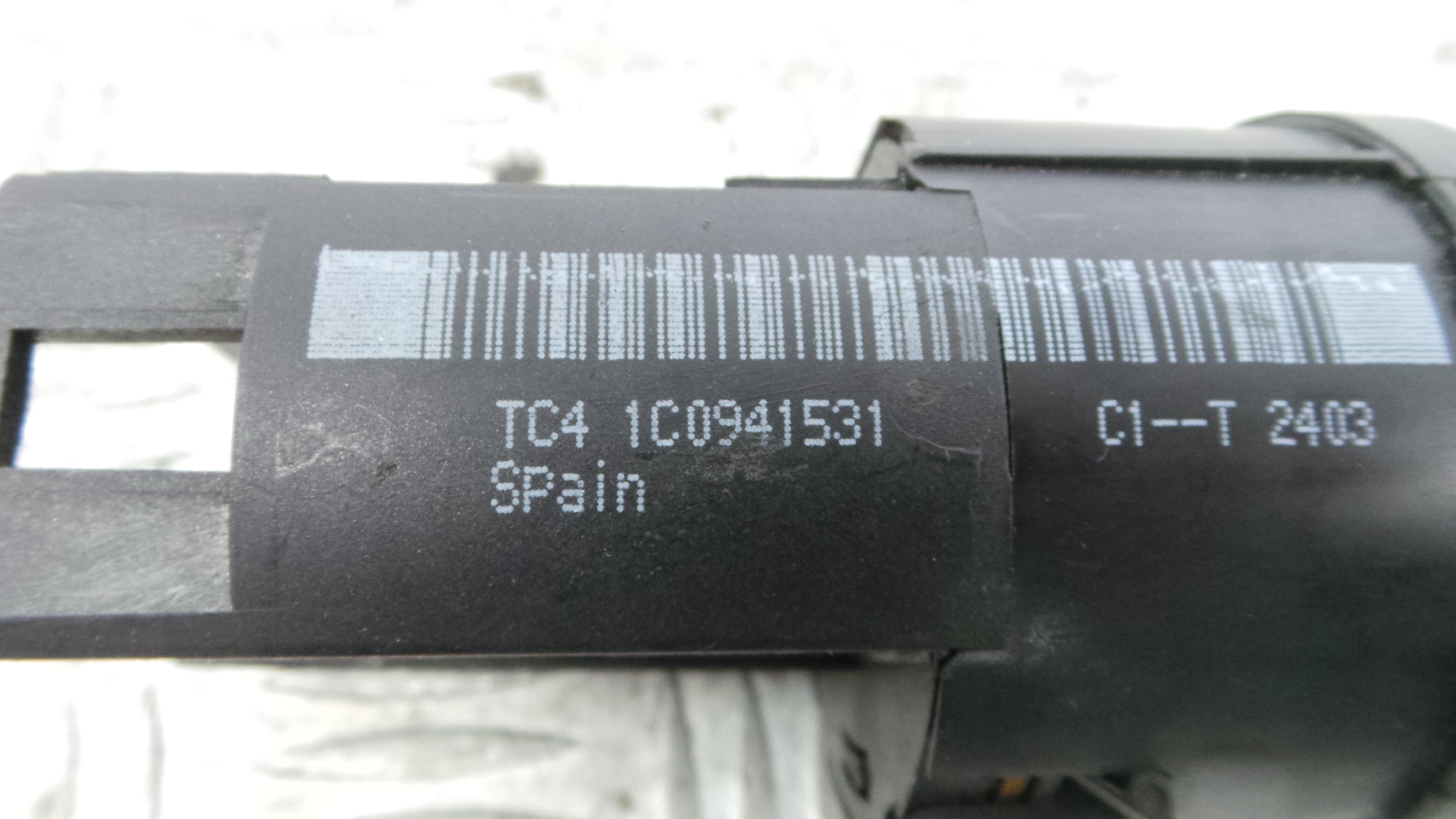 Comando das luzes 1C0941531 - VW GOLF IV (1J1), GOLF Mk IV (1J1)-36403529