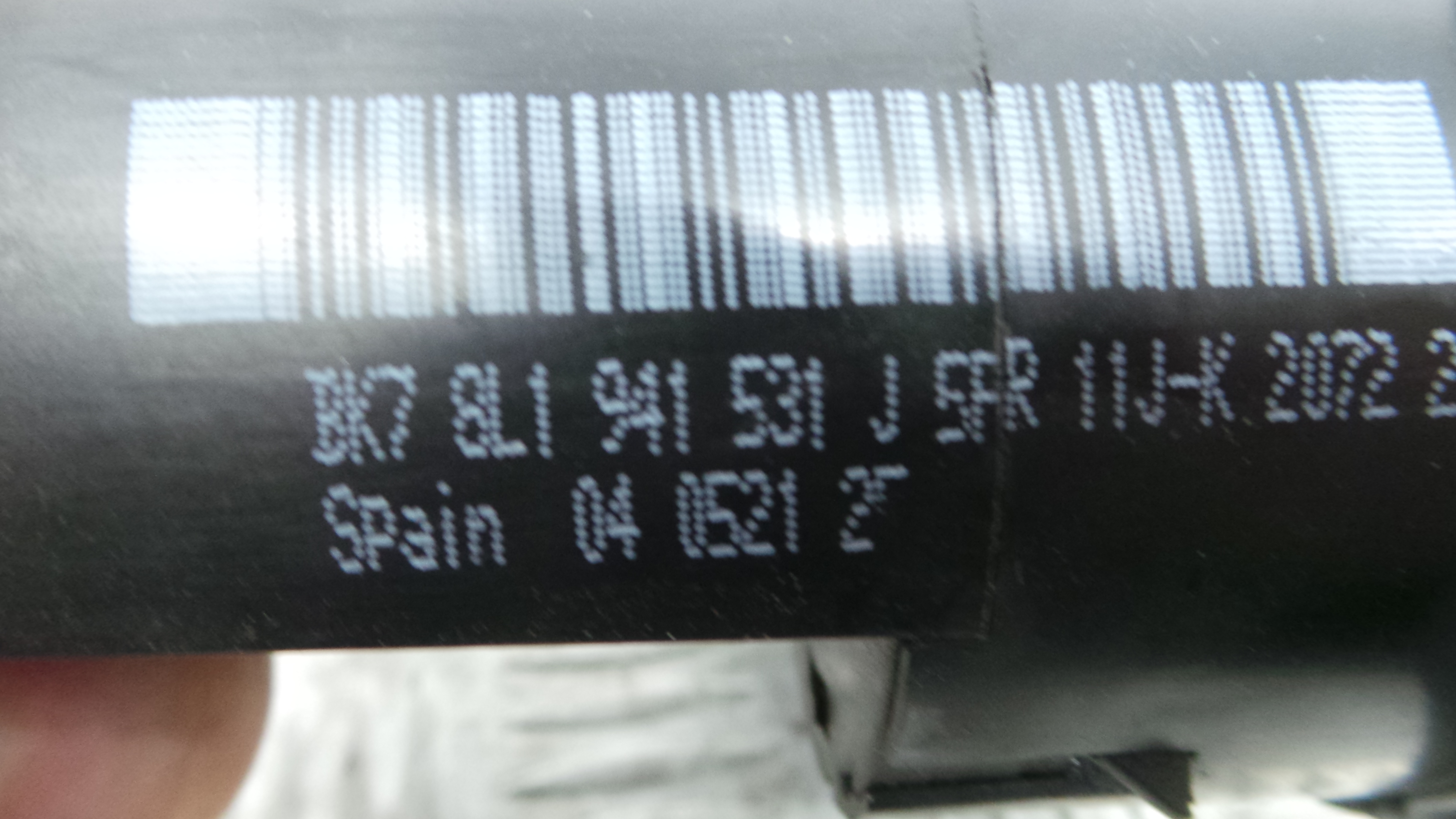 Comando das luzes  8L1941531J - AUDI A3 (8L1)-36403638