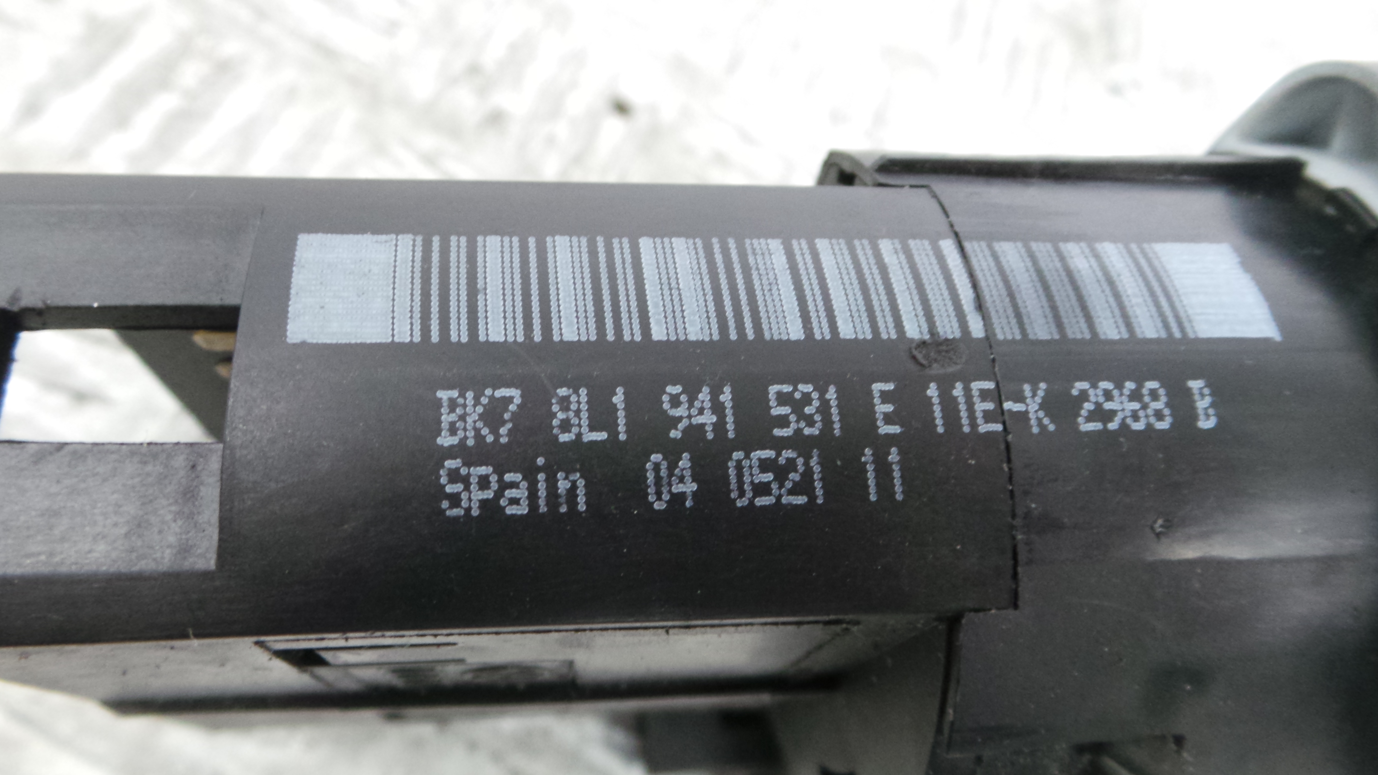 Comando das luzes  8L1941531E - AUDI A3 (8L1)-36403653