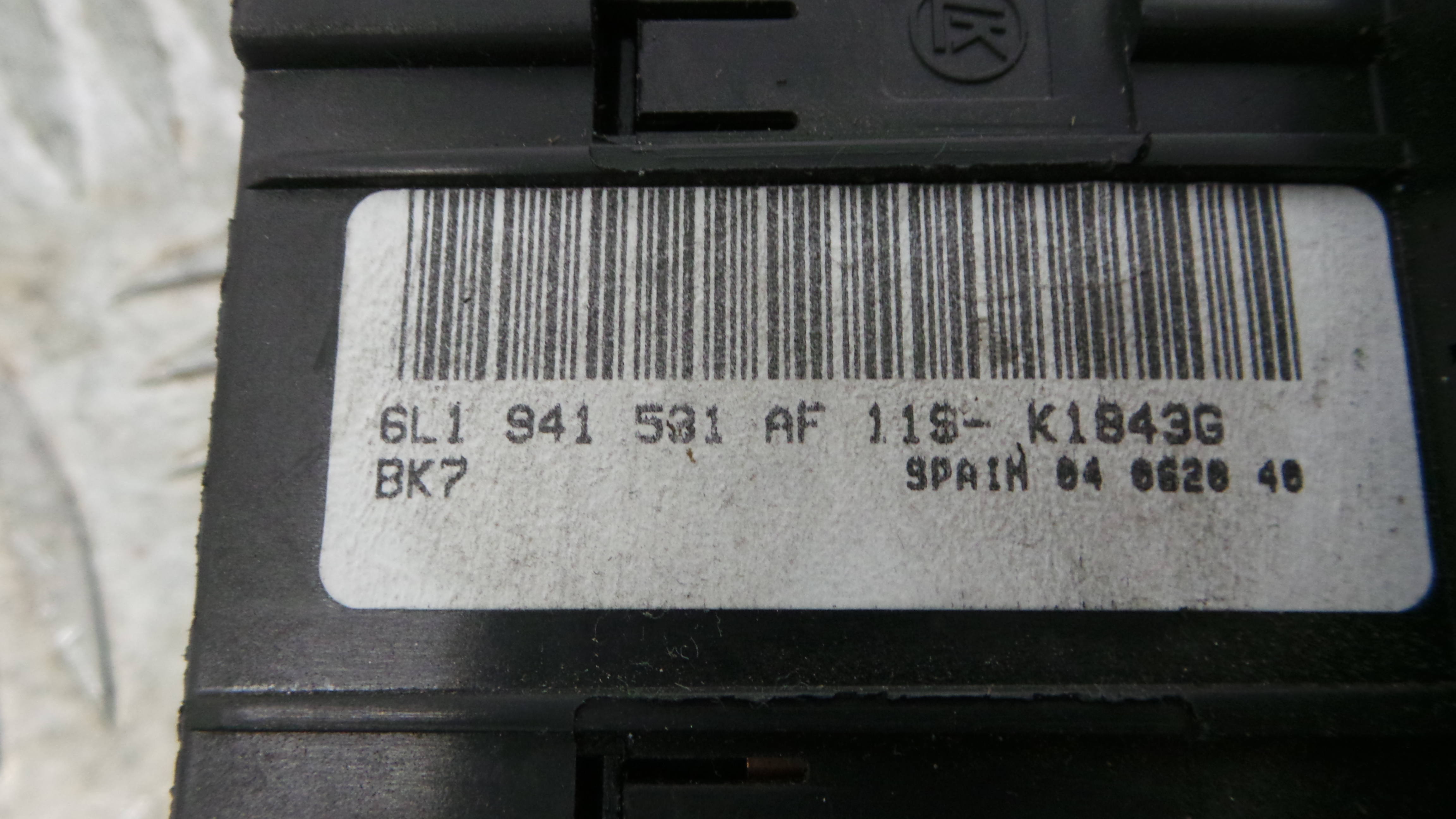 Comando das luzes 6L1941531AF - SEAT IBIZA III (6L1), IBIZA Mk III (6L1)-36403725