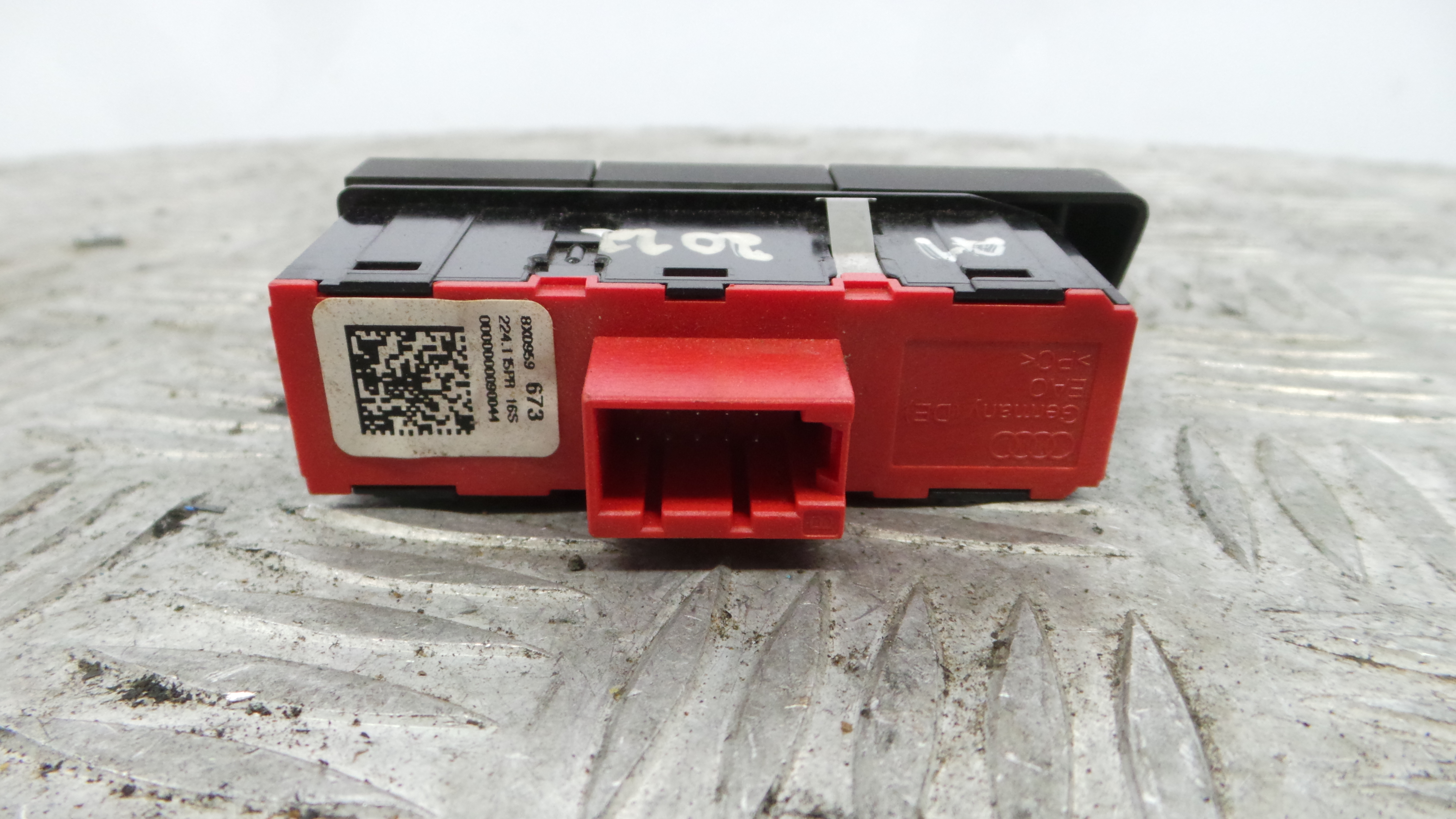 Comutador Interruptor Desembaciador Vidro 8X0959673 - AUDI A1 (8X1, 8XK)-36403911