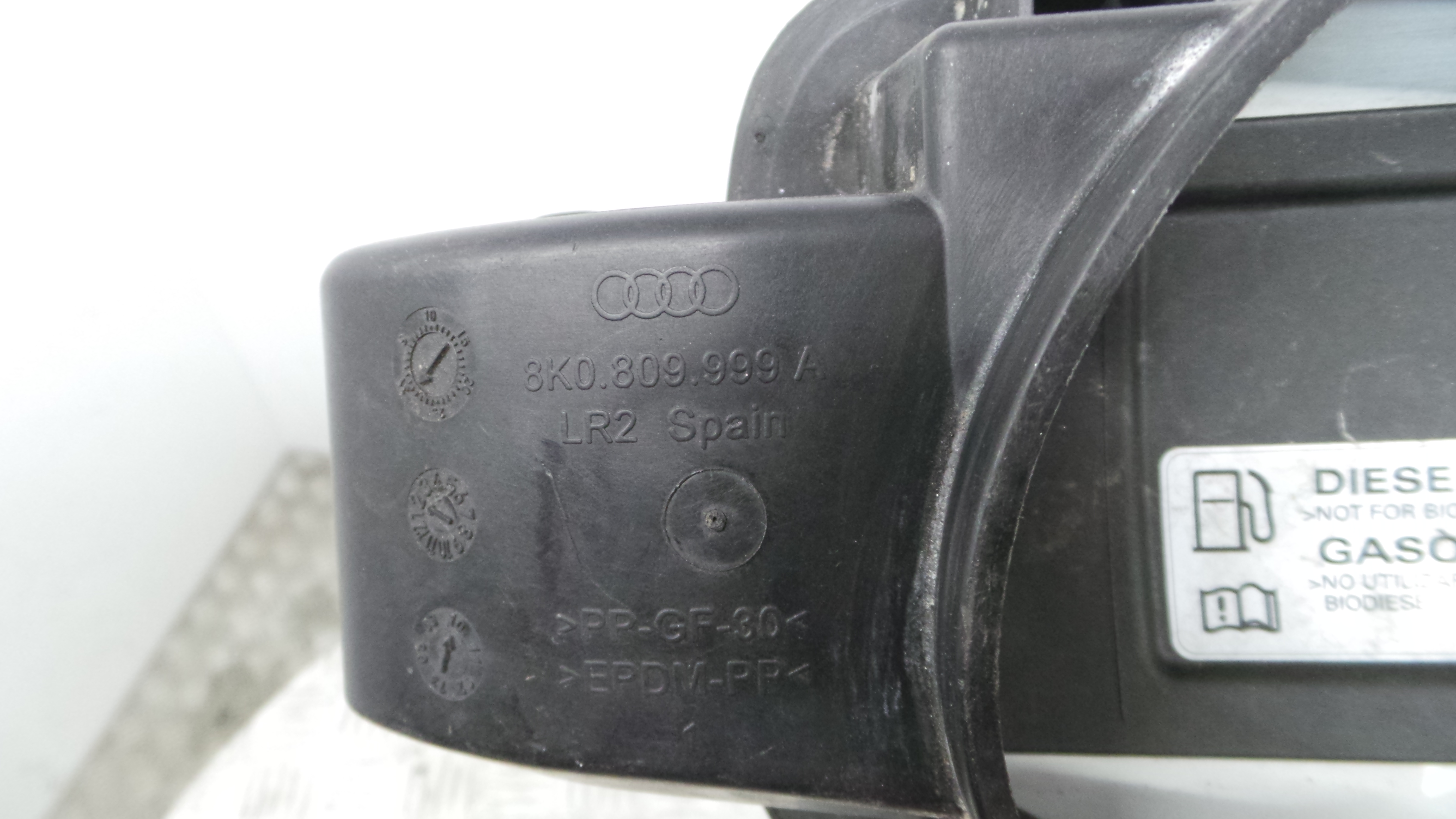 Tampão de Combustivel 8K0809999A - AUDI A4 B8 (8K2)-36405918