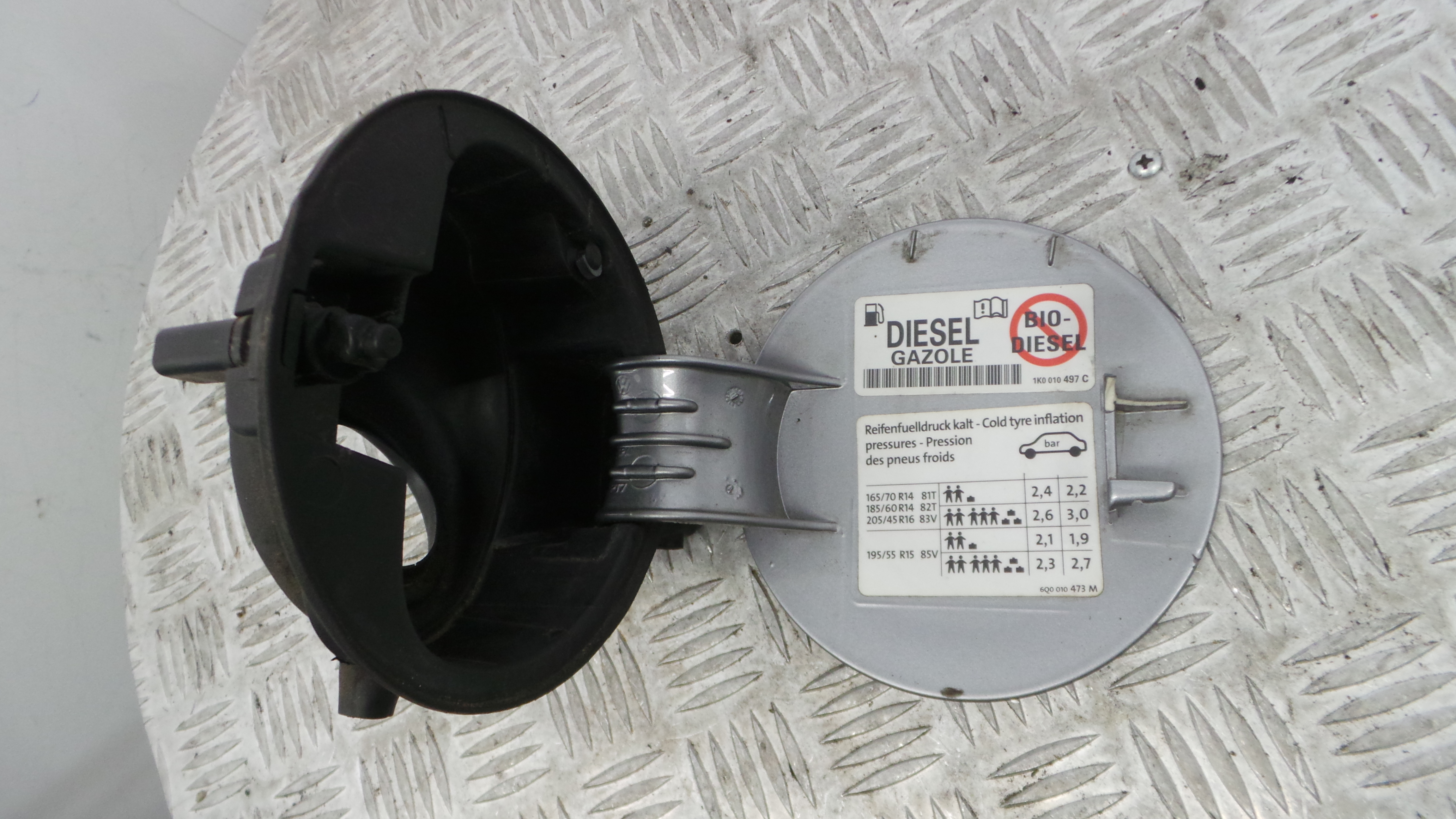 Tampão de Combustivel  6Q6809857E - VW POLO (9N_, 9A_)-36405922