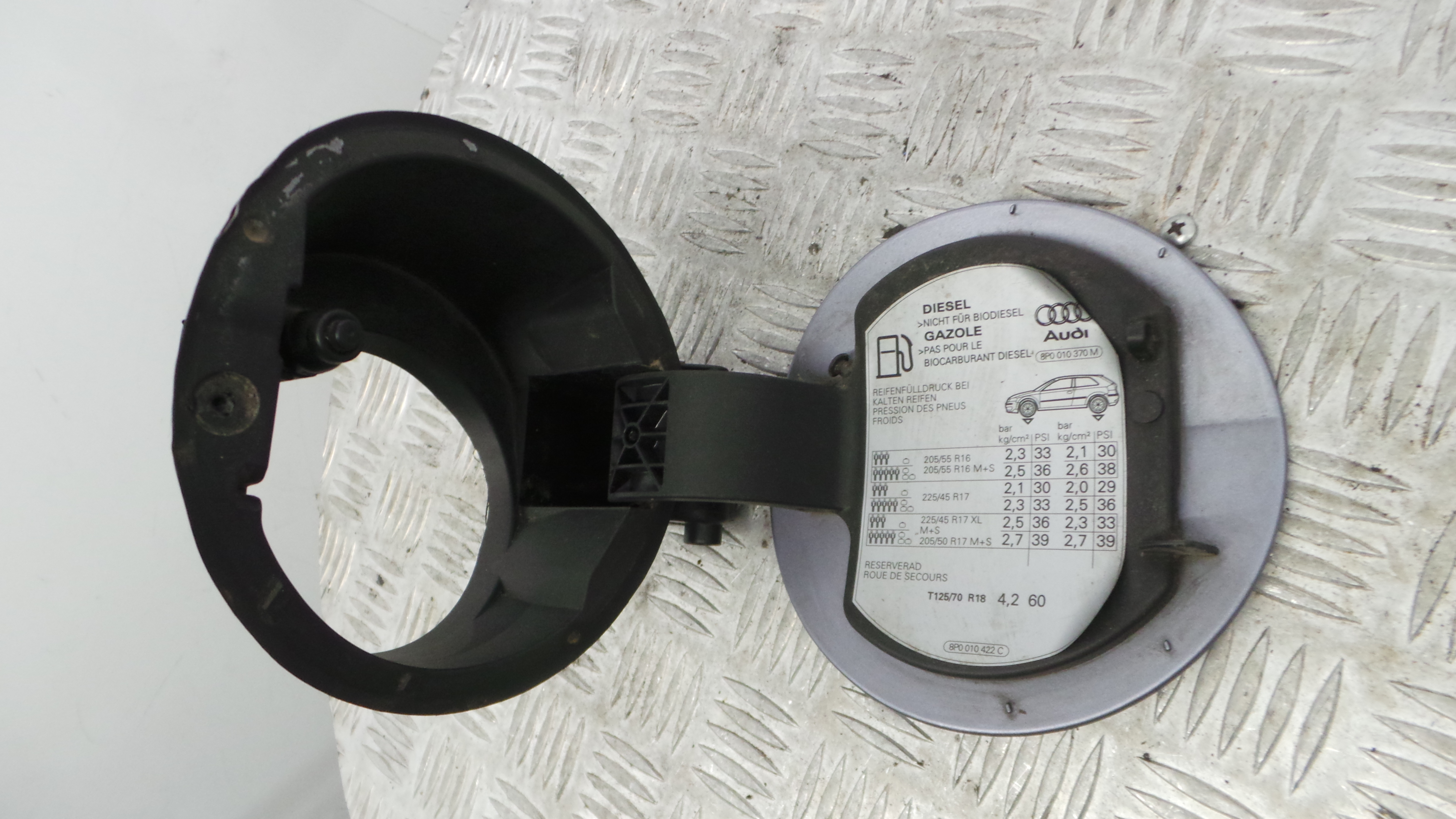 Tampão de Combustivel 8P0809999C - AUDI A3 (8P1)-36405968