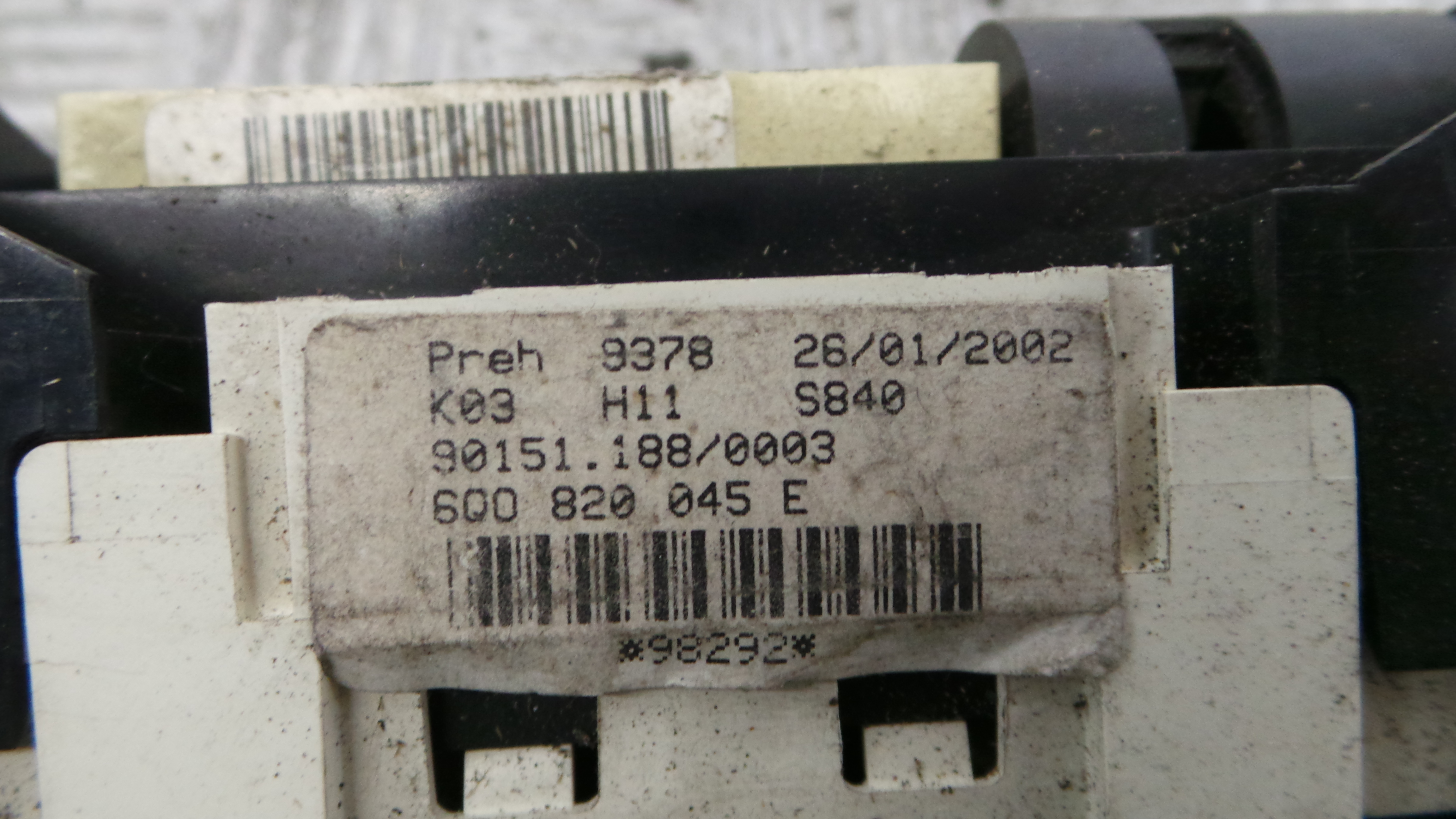 Comando da Sofagem / Climatronic 6Q0820045E - VW POLO (9N_, 9A_)-36406926