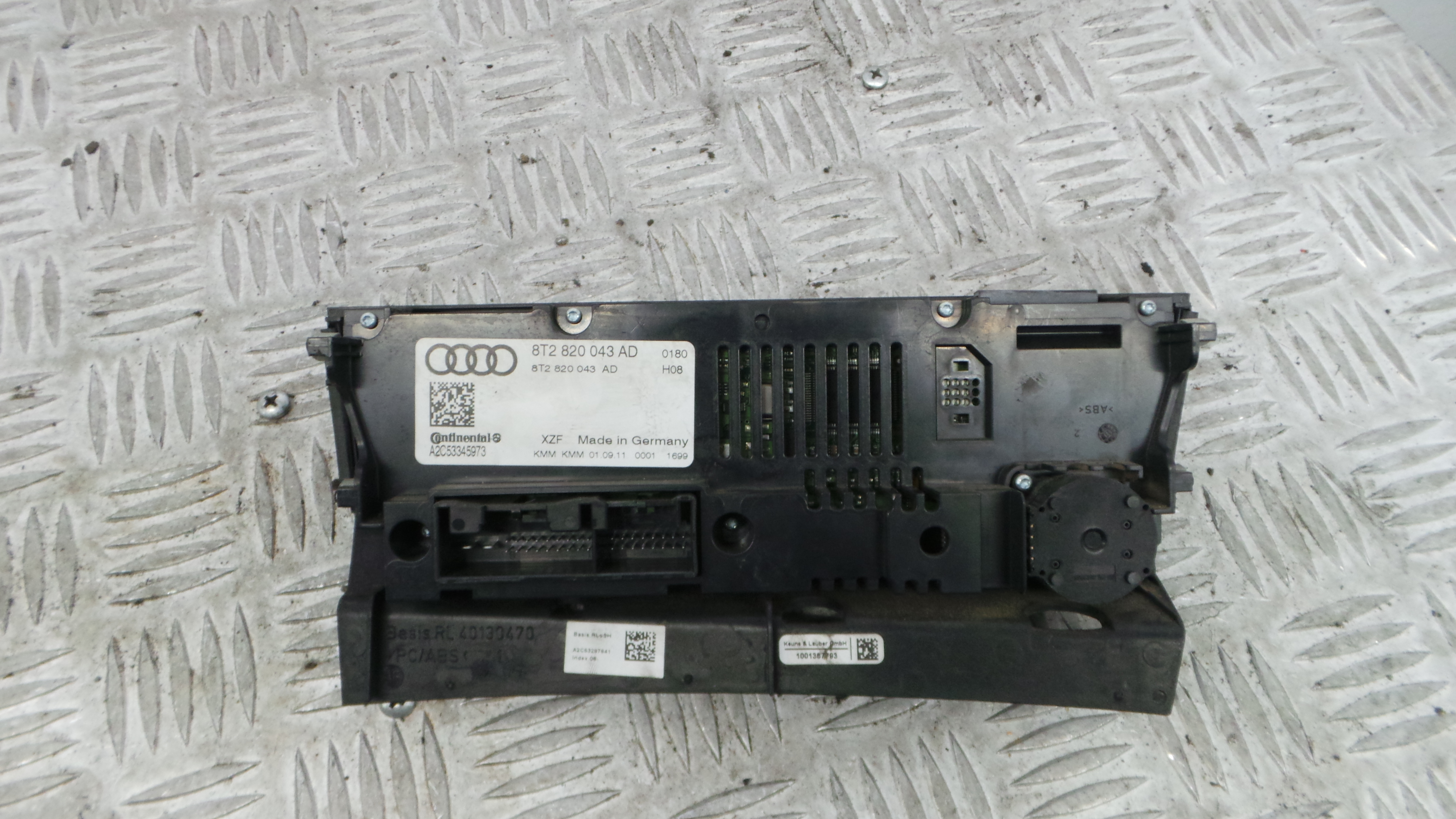 Comando da Sofagem / Climatronic 8T2820043AD - AUDI A4 B8 (8K2)-36406932