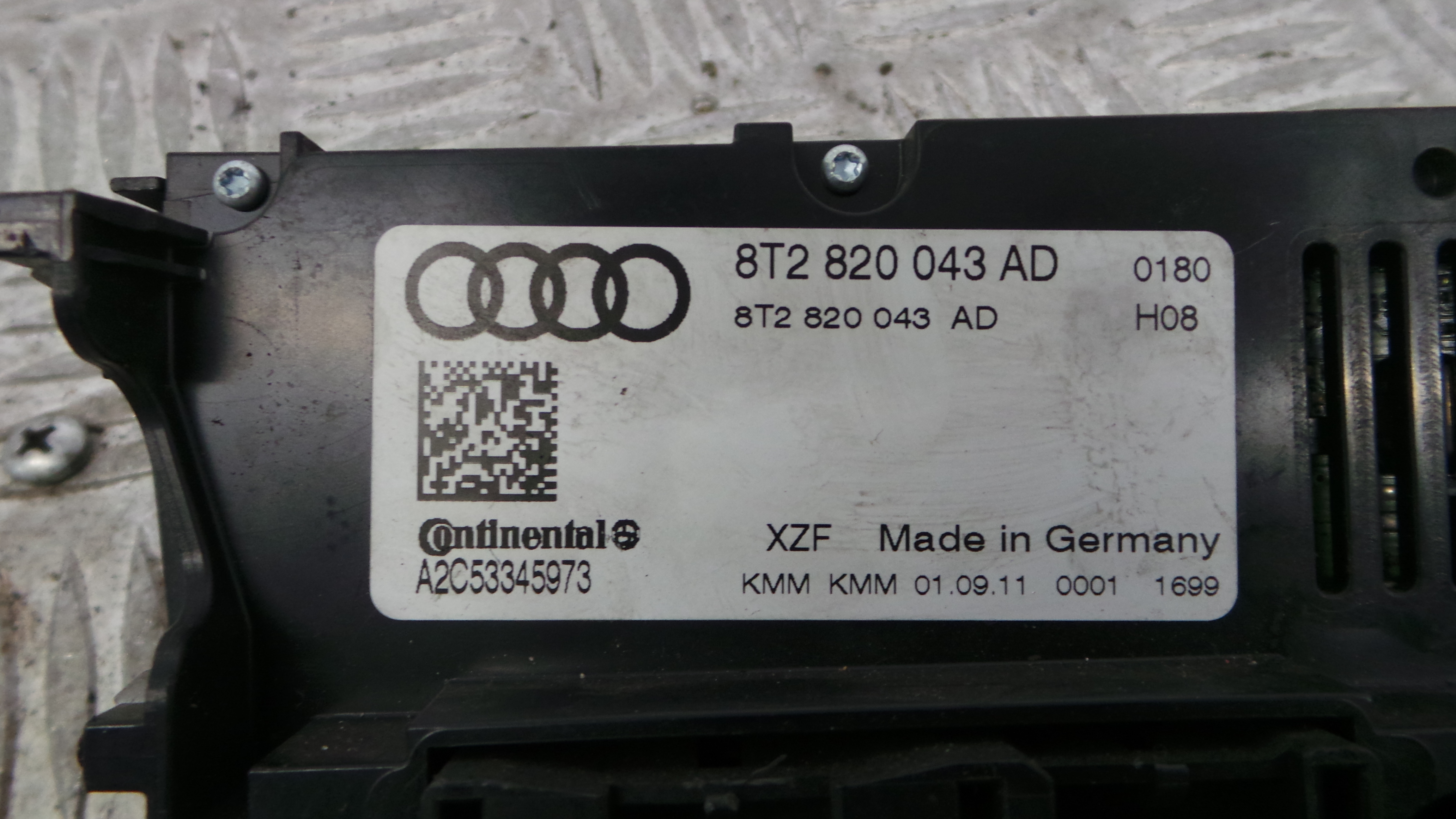 Comando da Sofagem / Climatronic 8T2820043AD - AUDI A4 B8 (8K2)-36406932