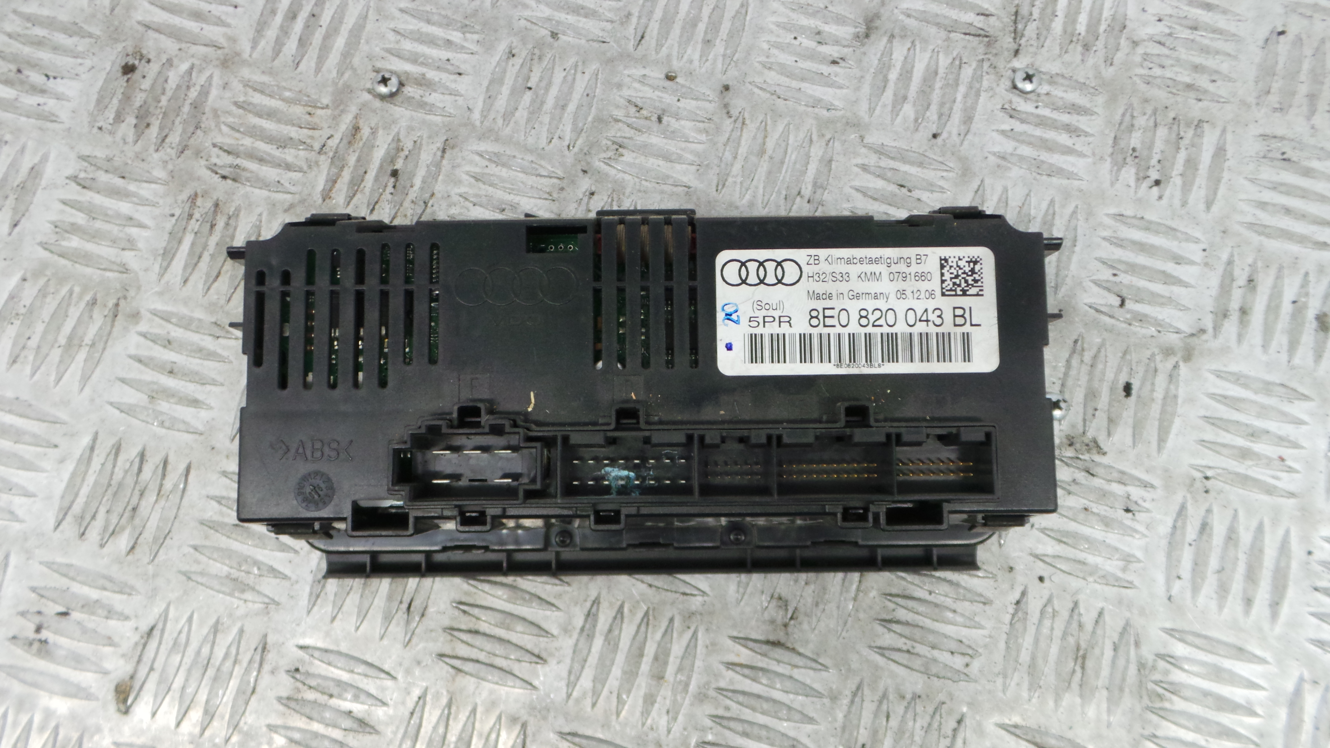 Comando da Sofagem / Climatronic 8E0820043BL - AUDI A4 B7 (8EC)-36406945