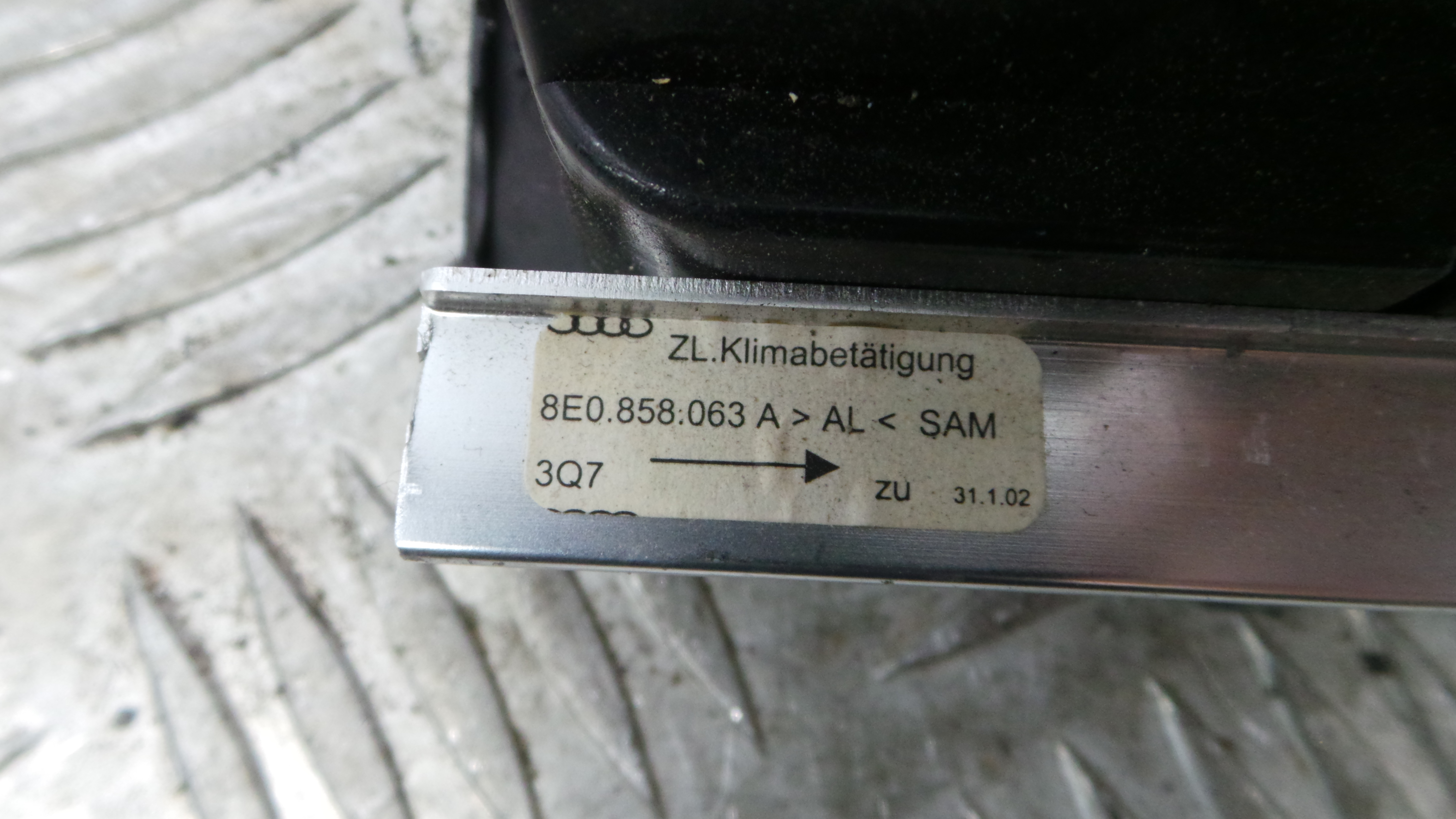 Comando da Sofagem / Climatronic 8E0820043 - AUDI A4 B7 (8EC)-36407208