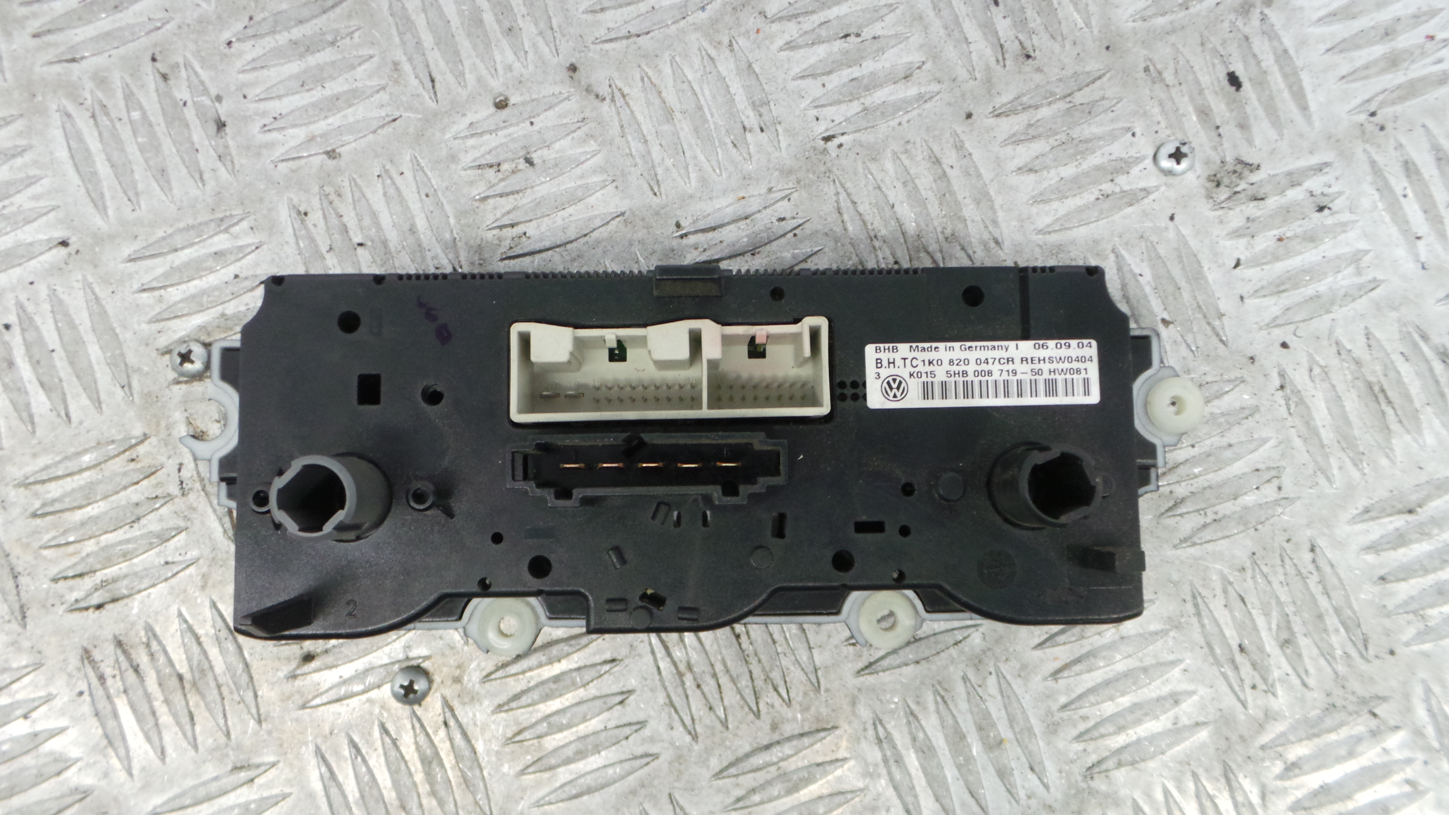 Comando da Sofagem / Climatronic 1K0820047CR - VW GOLF V (1K1)-36407214