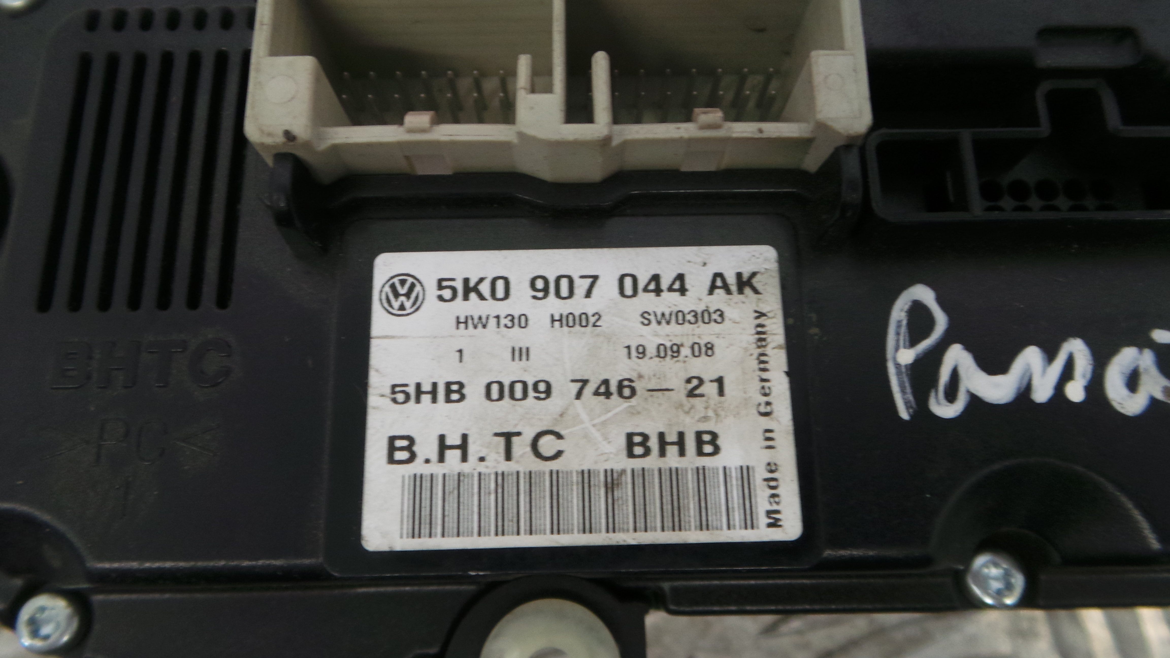 Comando da Sofagem / Climatronic 5K0907044AK - VW PASSAT B6 (3C2)-36407218