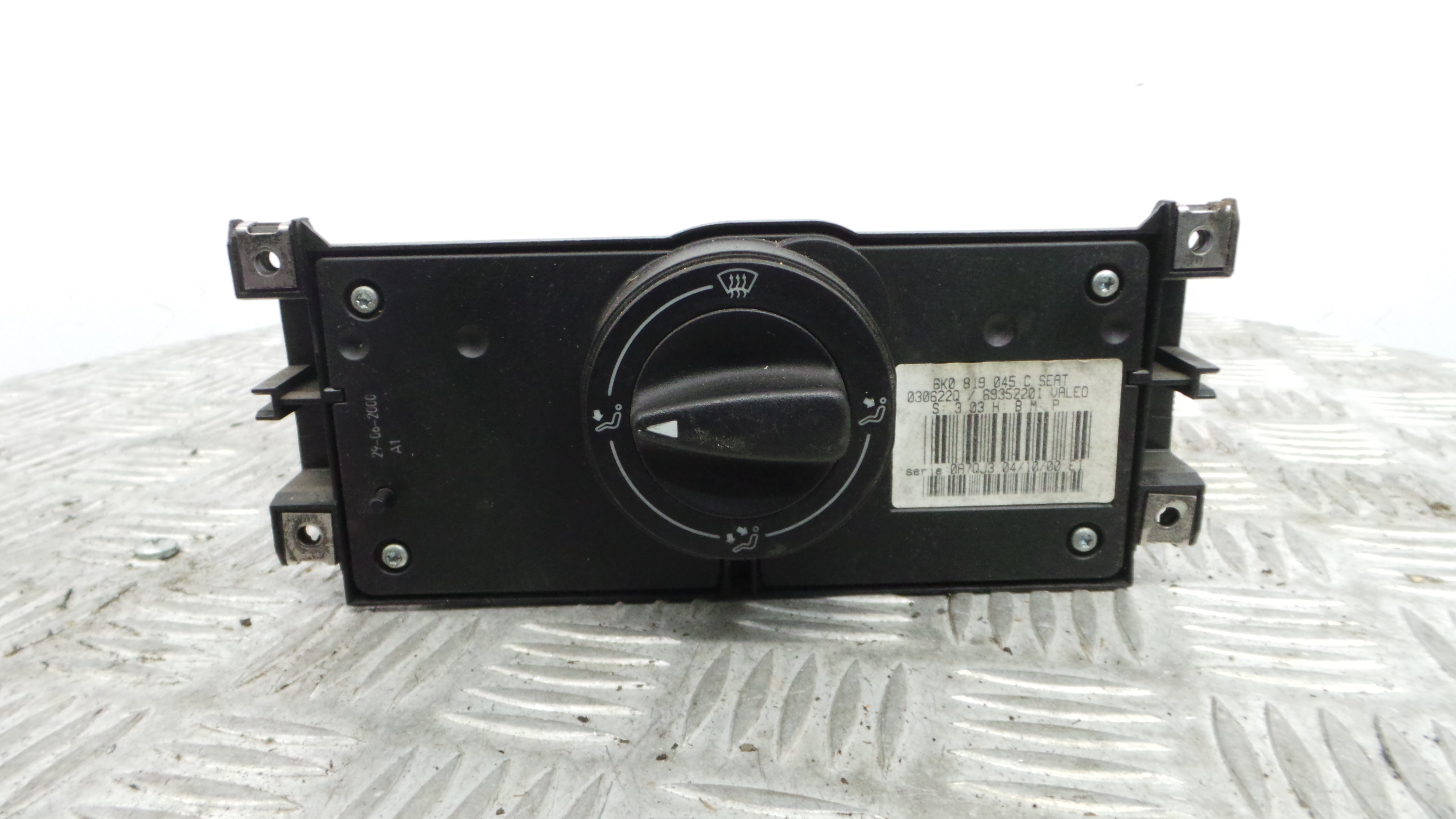 Comando da Sofagem / Climatronic 6K0819045C - SEAT IBIZA II (6K1), IBIZA Mk II (6K1)-36407254 Comando da Sofagem / Climatronic 6K0819045C - SEAT IBIZA II (6K1), IBIZA Mk II (6K1)-36407254