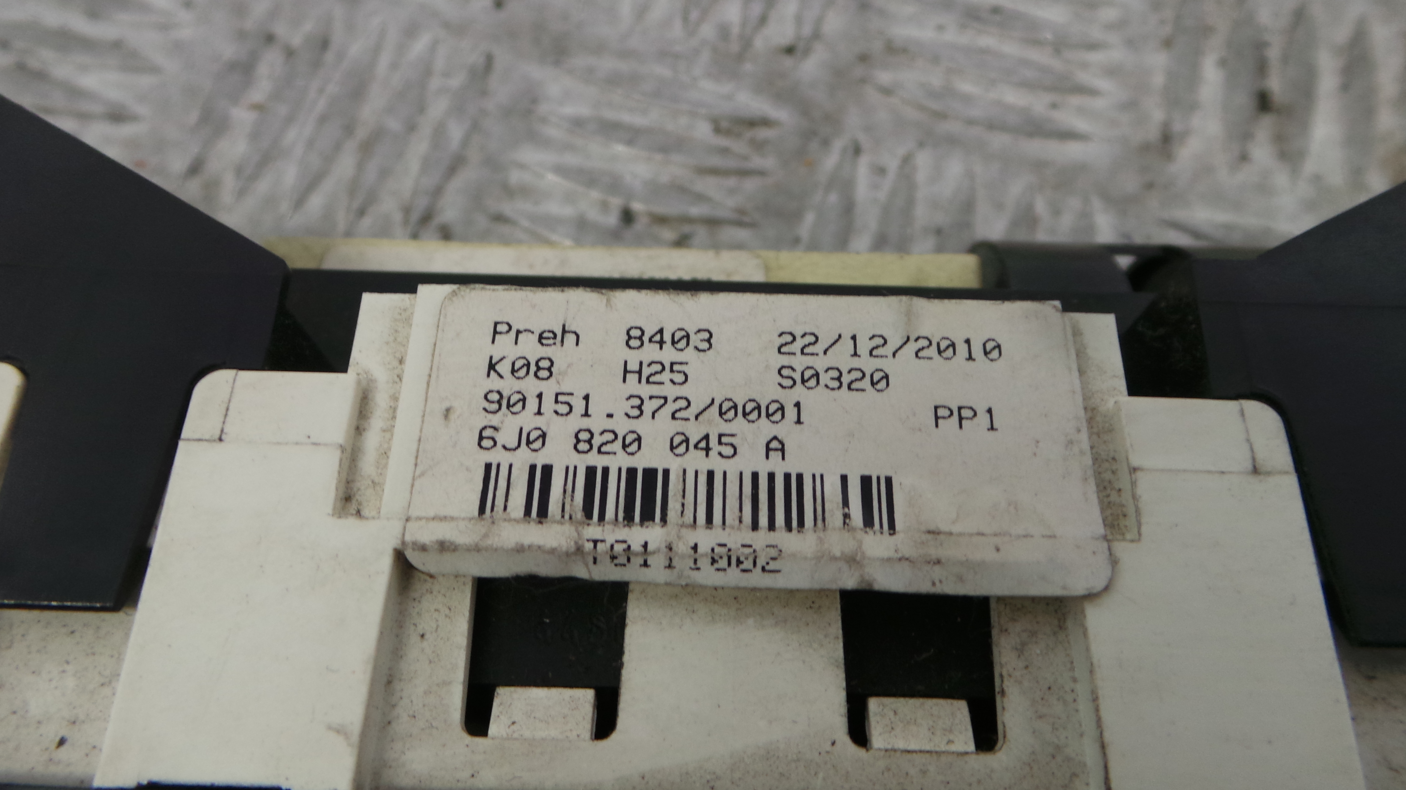 Comando da Sofagem / Climatronic 6J0820045A - SEAT IBIZA IV (6J5, 6P1), IBIZA Mk IV (6J5, 6P1)-36407261