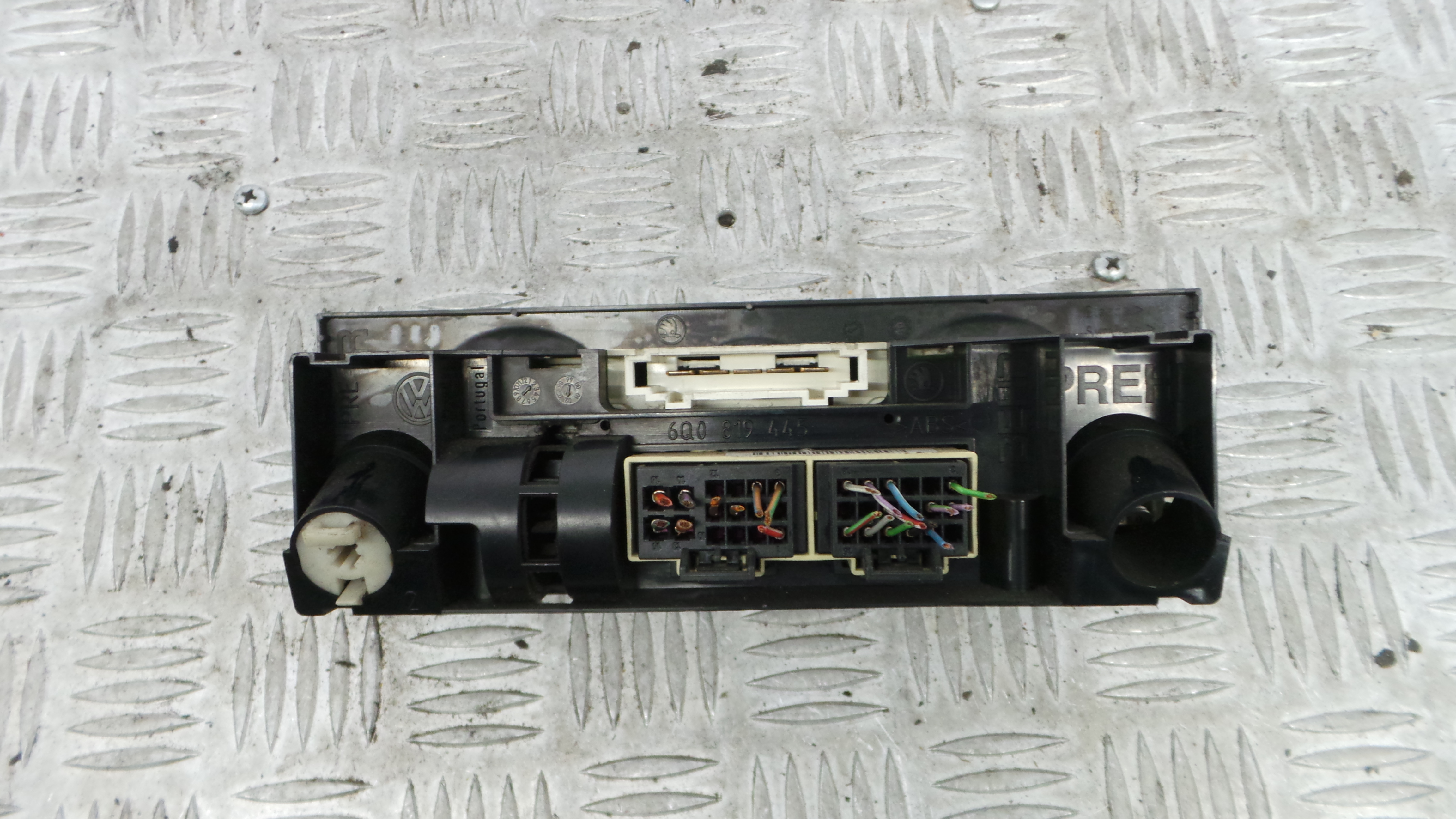 Comando da Sofagem / Climatronic 6Q0819445 - SKODA FABIA I (6Y2)-36407270