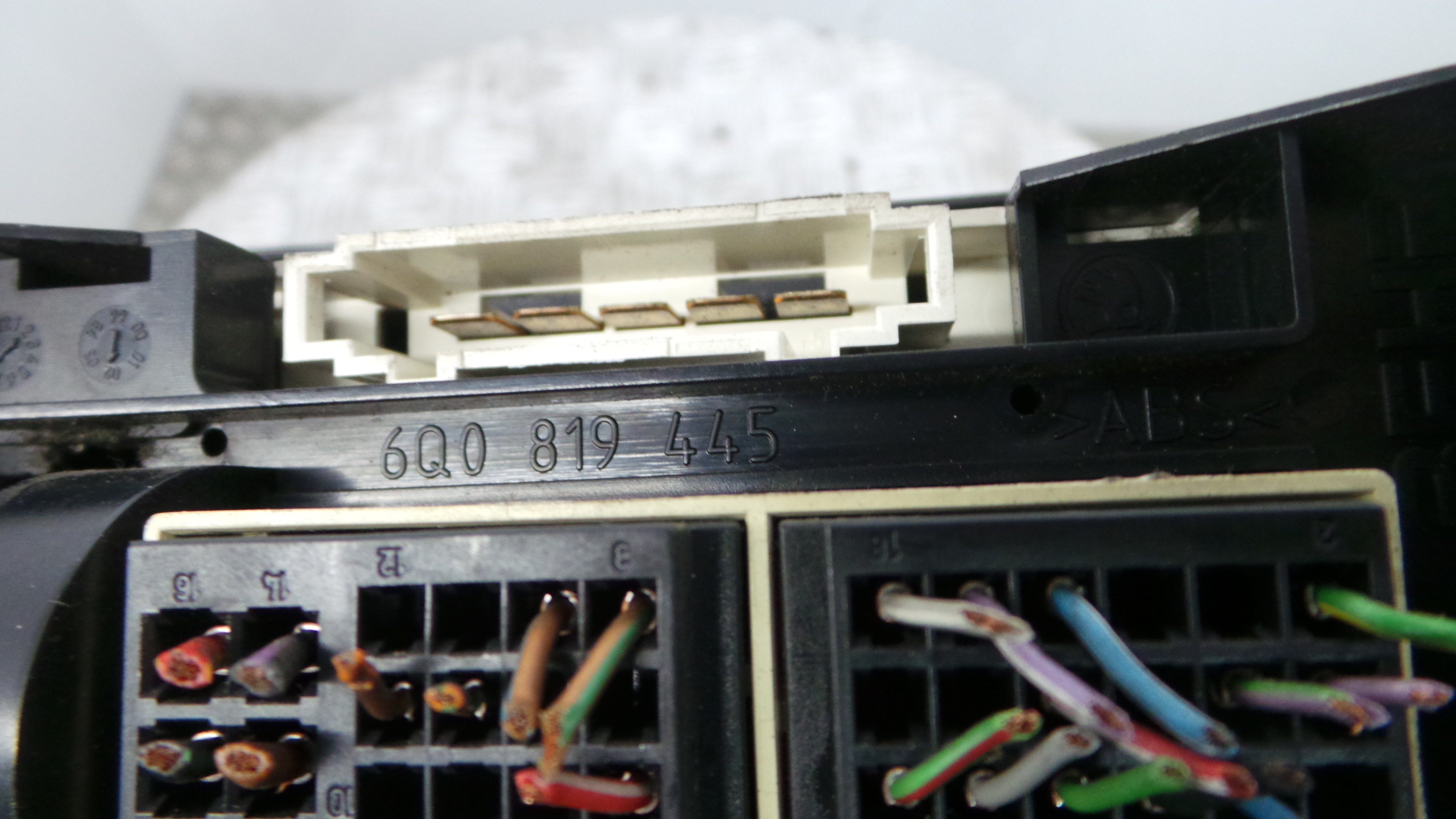 Comando da Sofagem / Climatronic 6Q0819445 - SKODA FABIA I (6Y2)-36407270