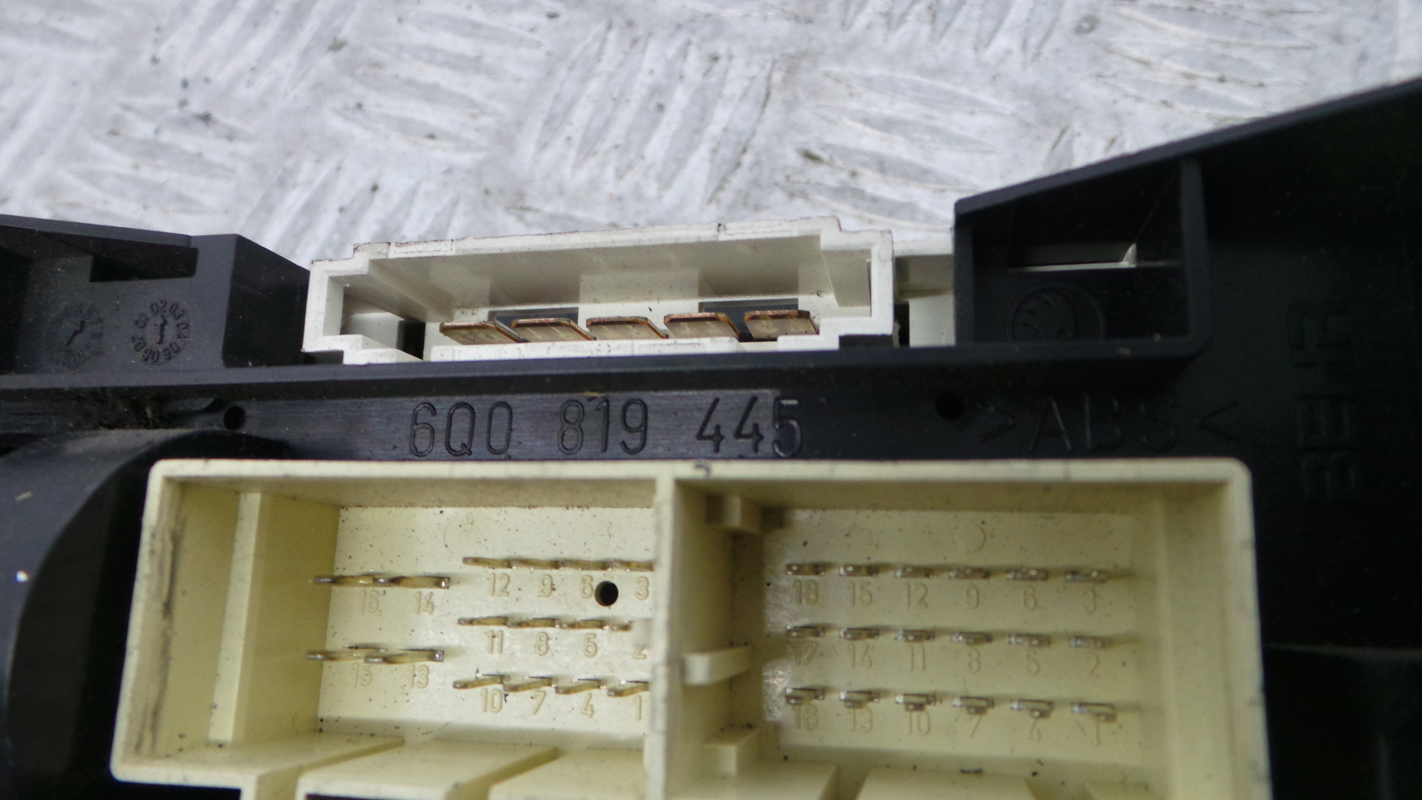 Comando da Sofagem / Climatronic 6Q0819445 - SKODA FABIA I (6Y2)-36407300