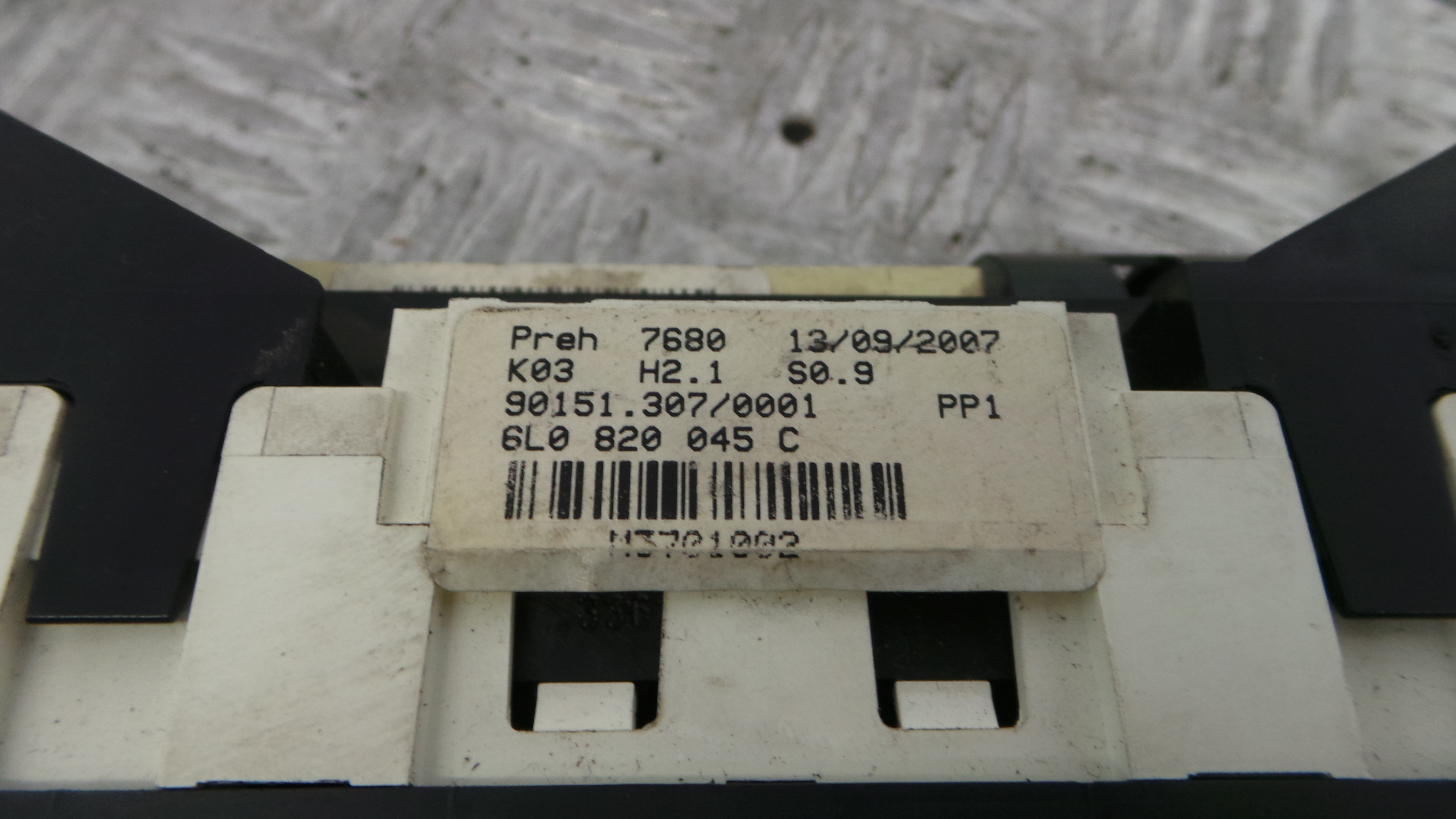 Comando da Sofagem / Climatronic 6L0820045C - SEAT IBIZA III (6L1), IBIZA Mk III (6L1)-36408323