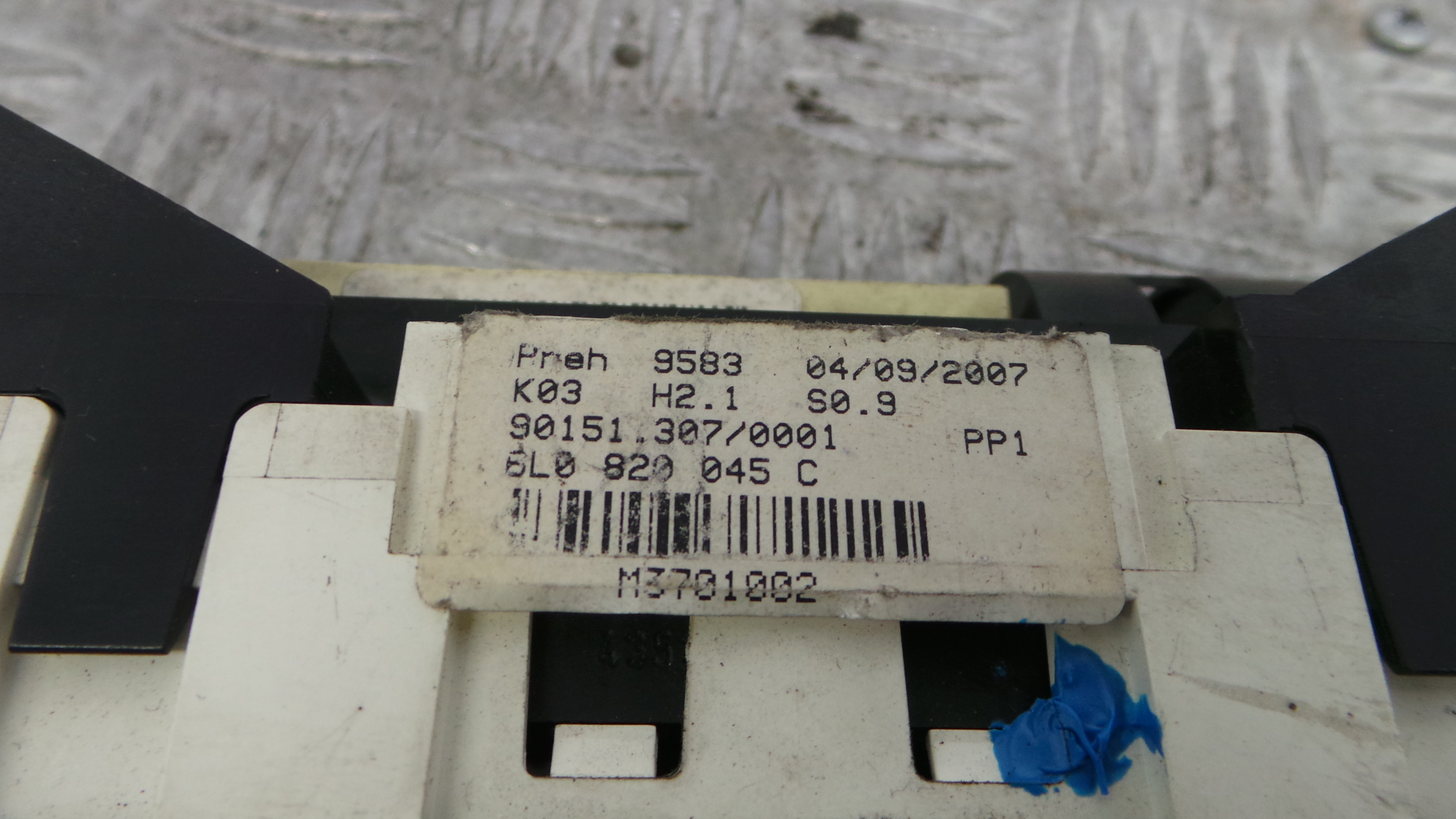 Comando da Sofagem / Climatronic 6L0820045C - SEAT IBIZA III (6L1), IBIZA Mk III (6L1)-36408341