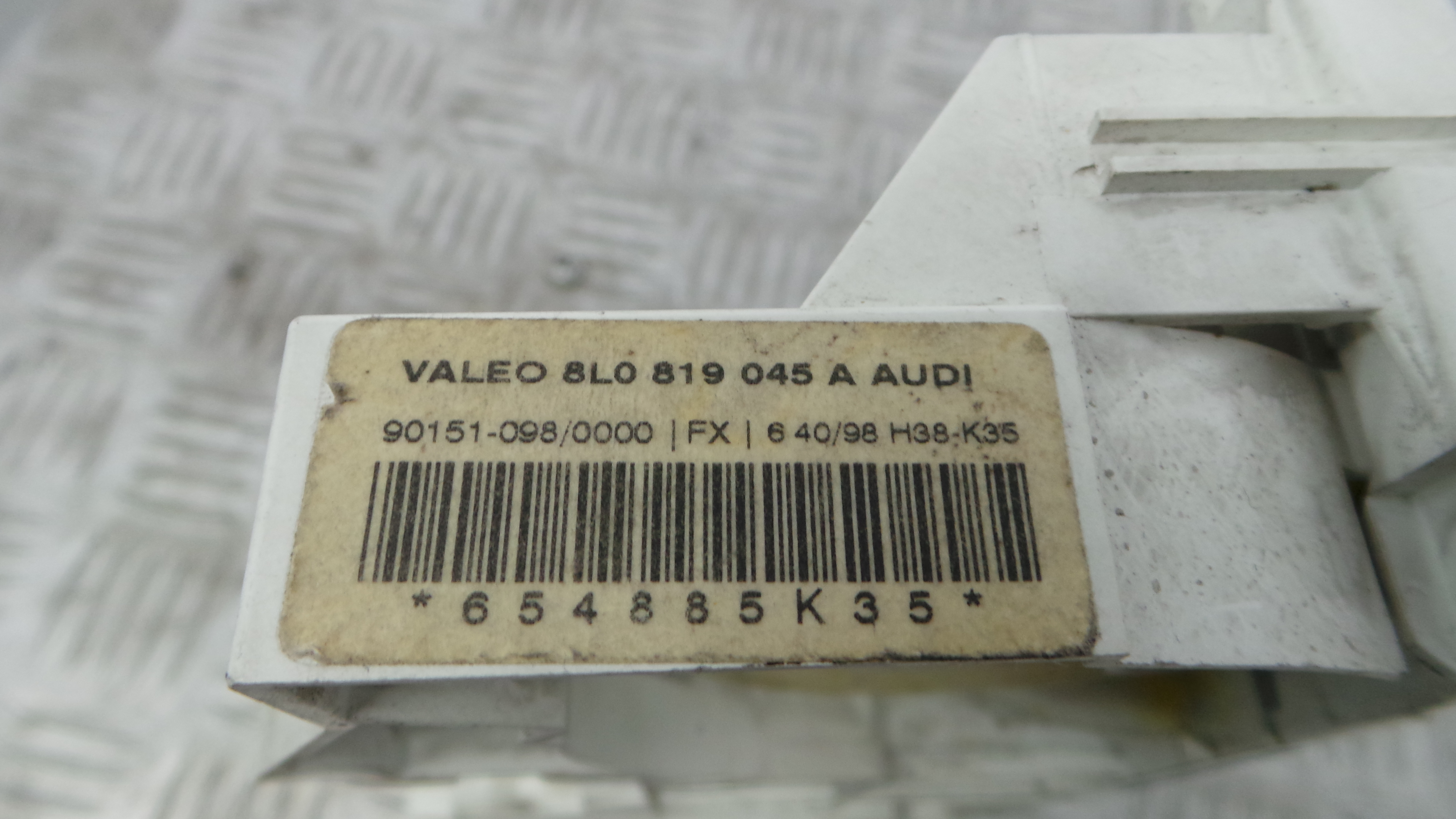 Comando da Sofagem / Climatronic 8L0819045A - AUDI A3 (8L1)-36408344