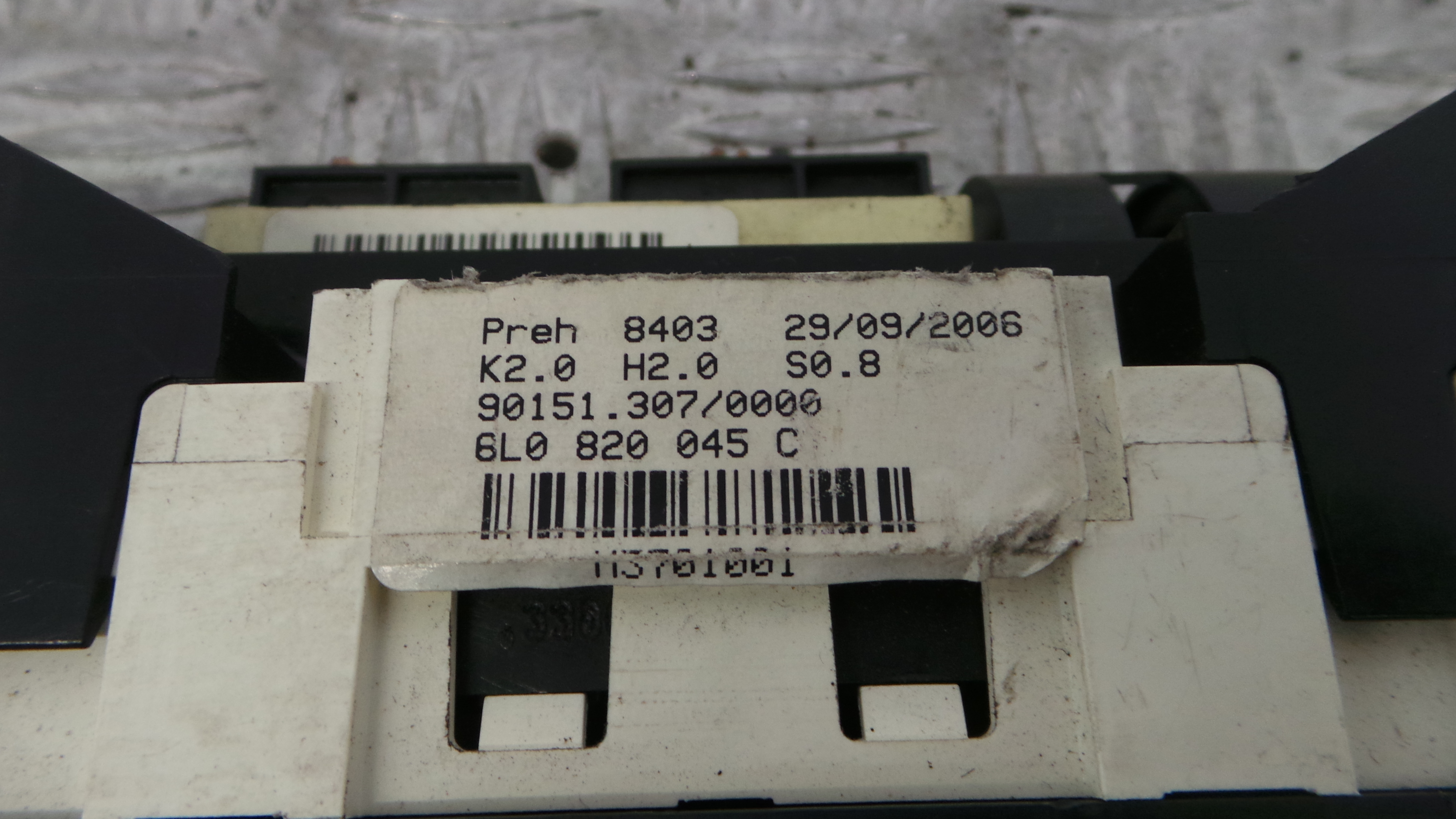 Comando da Sofagem / Climatronic 6L0820045C - SEAT IBIZA III (6L1), IBIZA Mk III (6L1)-36408347