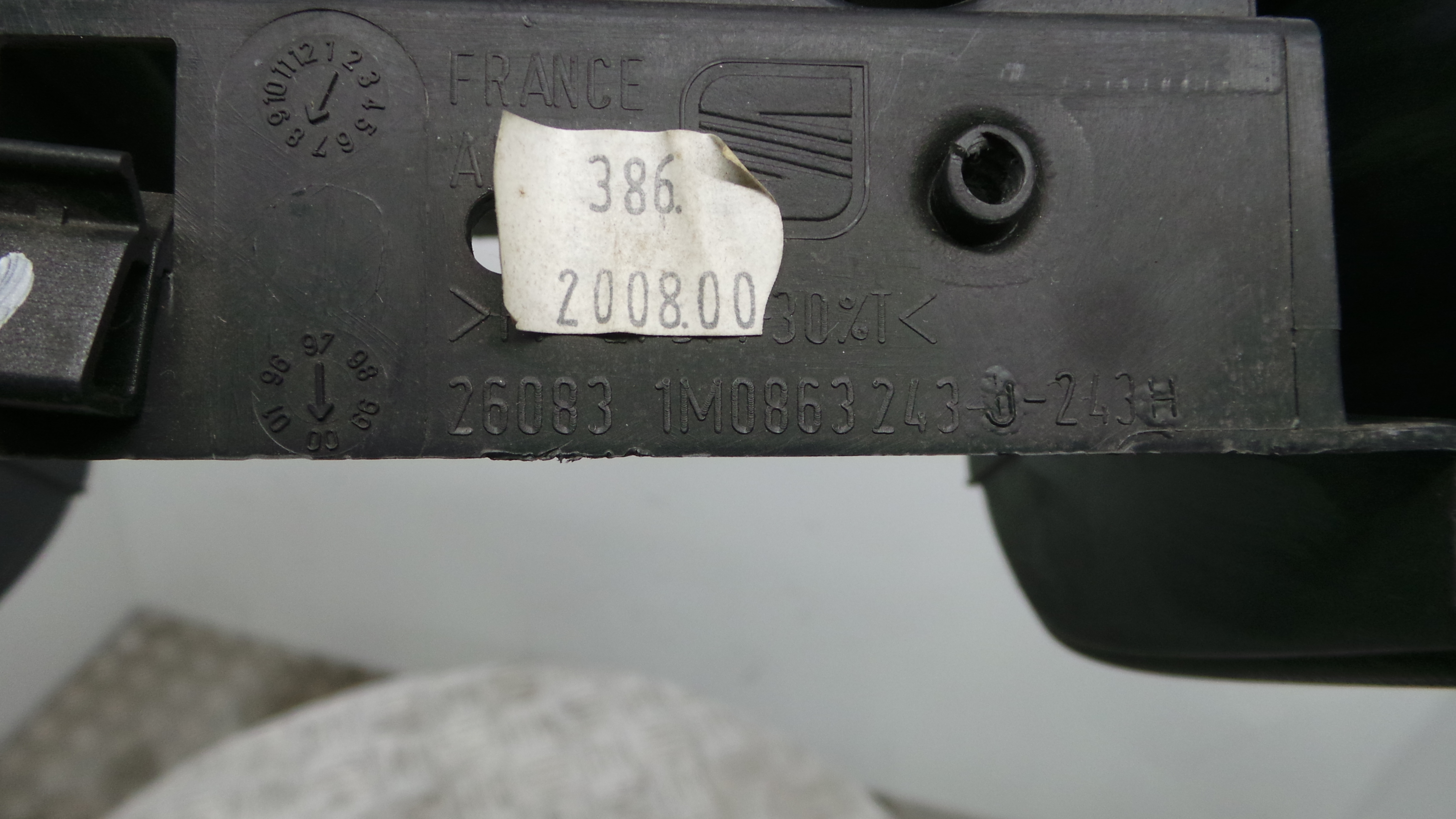 Consola central Tablier 1M0863243 - SEAT LEON (1M1)-36410262