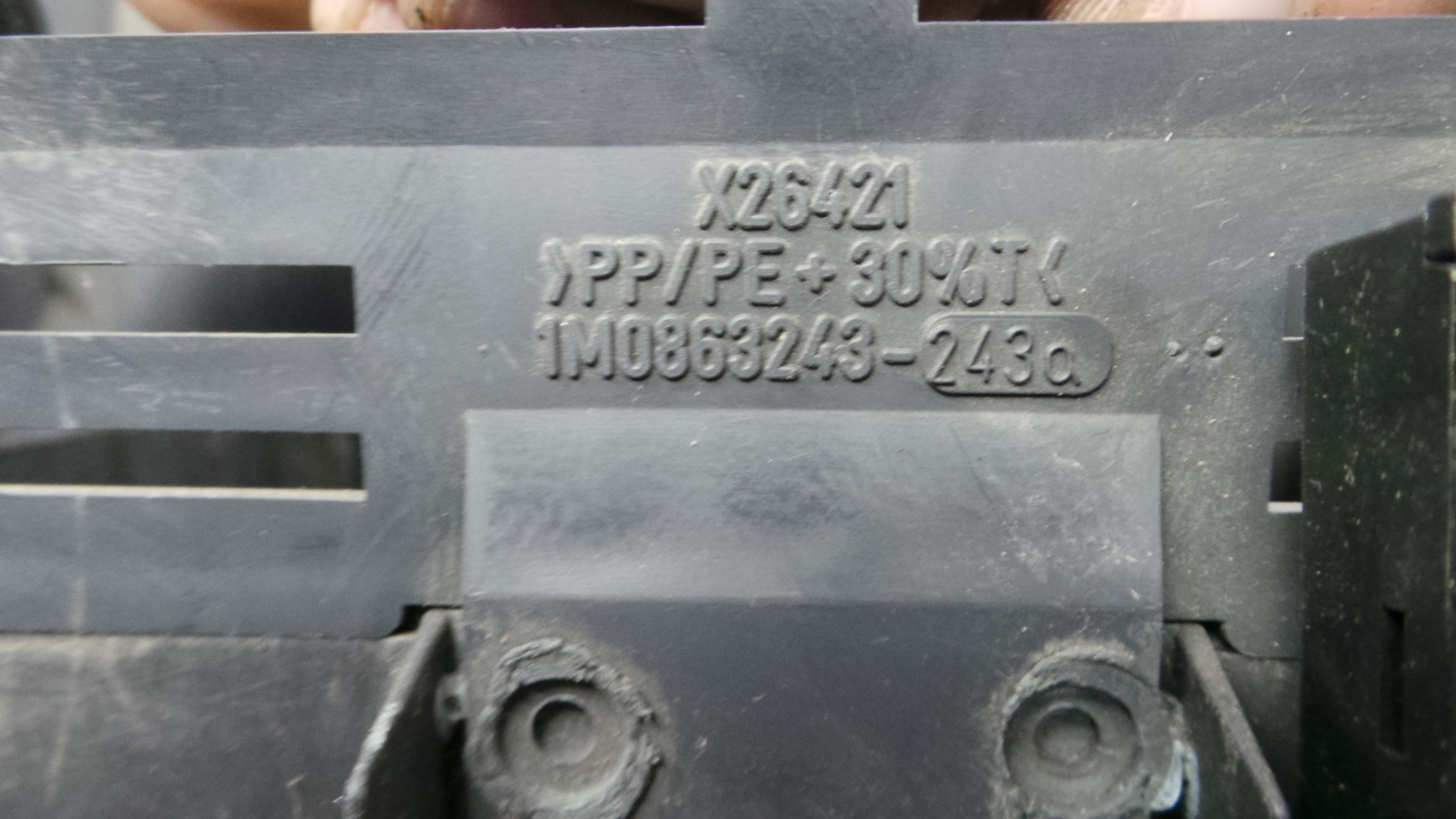 Consola central Tablier 1M0863243 - SEAT LEON (1M1)-36410262