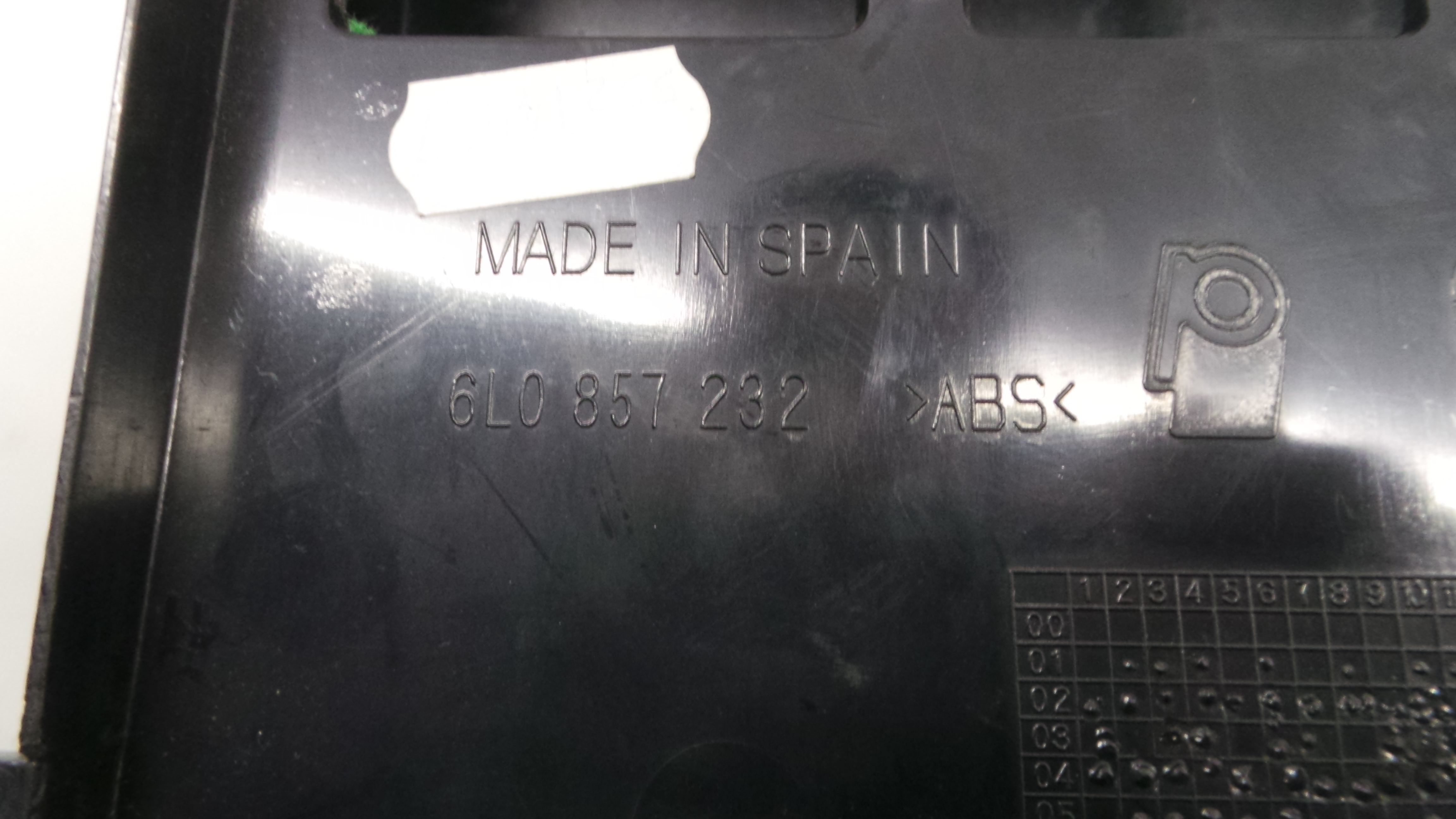 Porta Luvas  6L0857232 - SEAT IBIZA III (6L1), IBIZA Mk III (6L1)-36410670