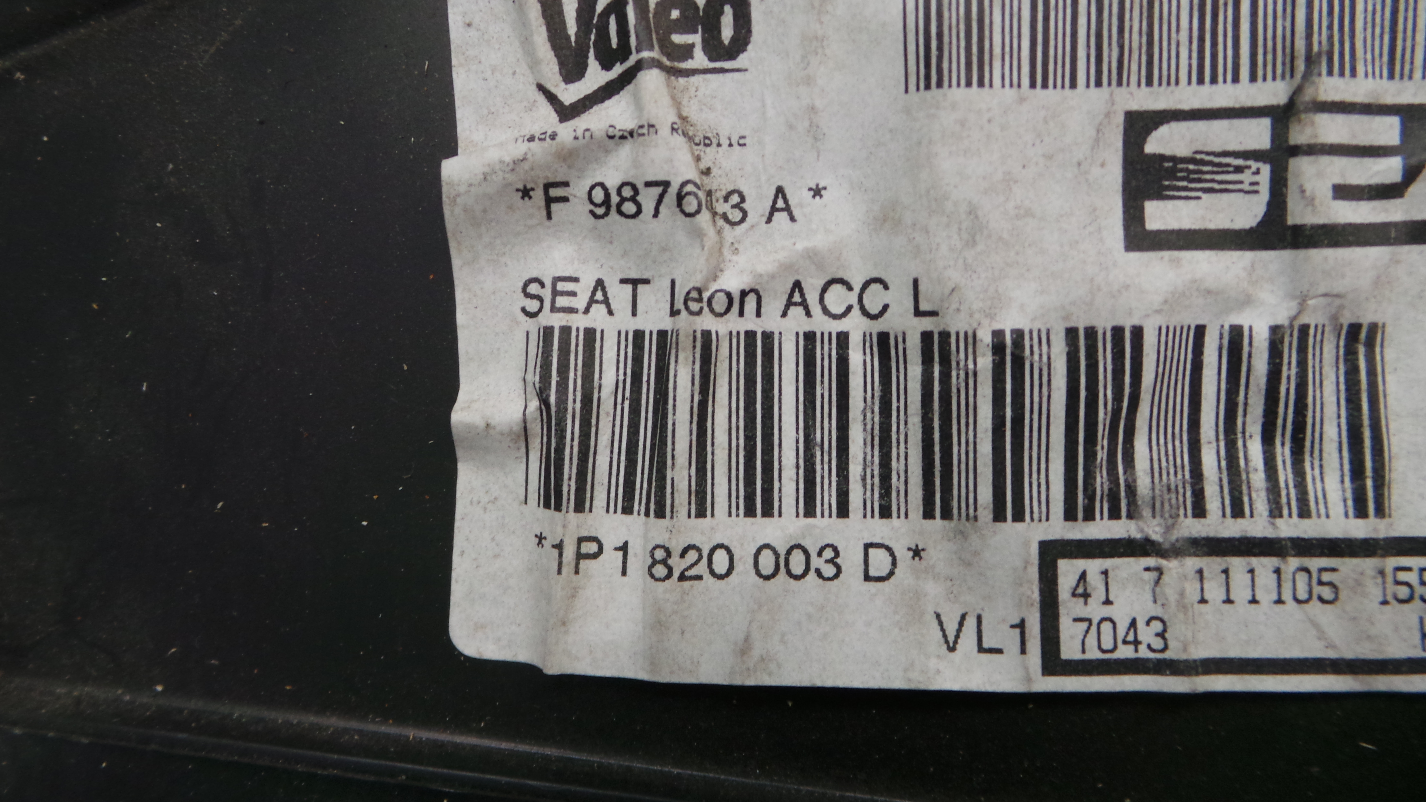 Caixa da Chauffage / Caixa da Sofagem 1P1820003D - SEAT LEON (1P1)-36411122