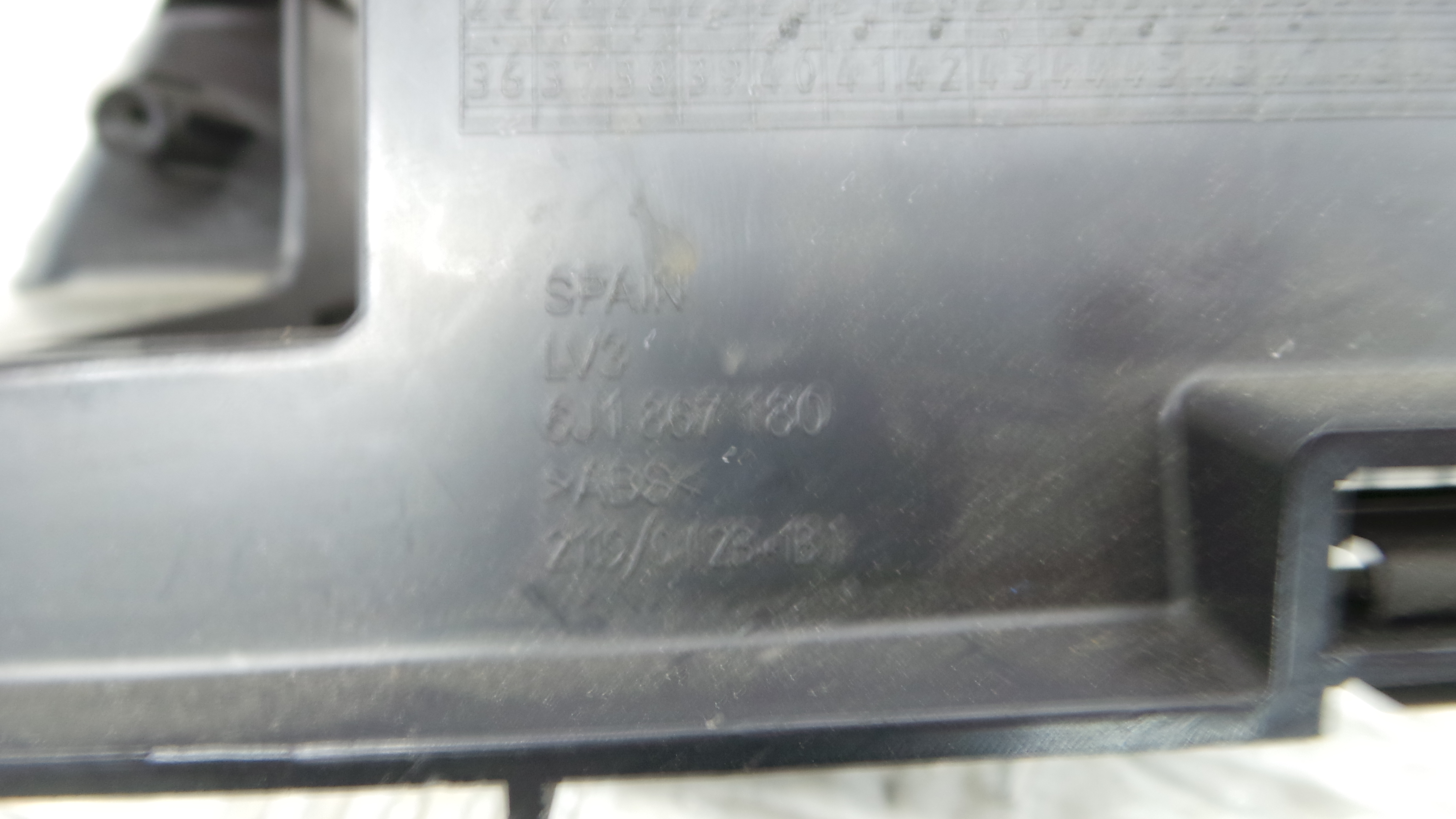 Interruptor / Comando Elevador Vidro Frente Dto 6J1867180 - SEAT IBIZA IV (6J5, 6P1), IBIZA Mk IV (-36413846