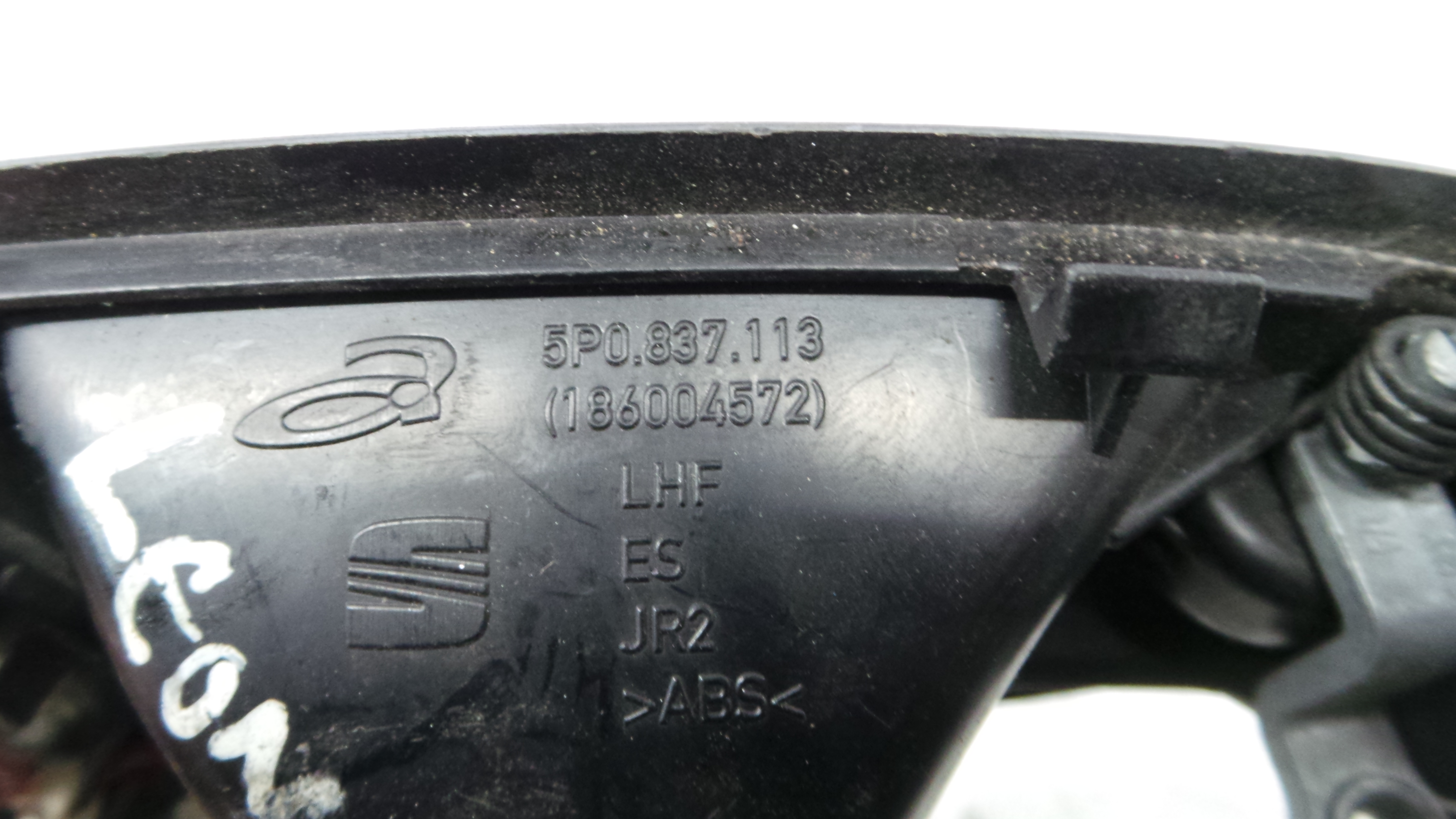 Puxador Interior Frente Esquerdo 5P0837113 - SEAT LEON (1P1)-36418510