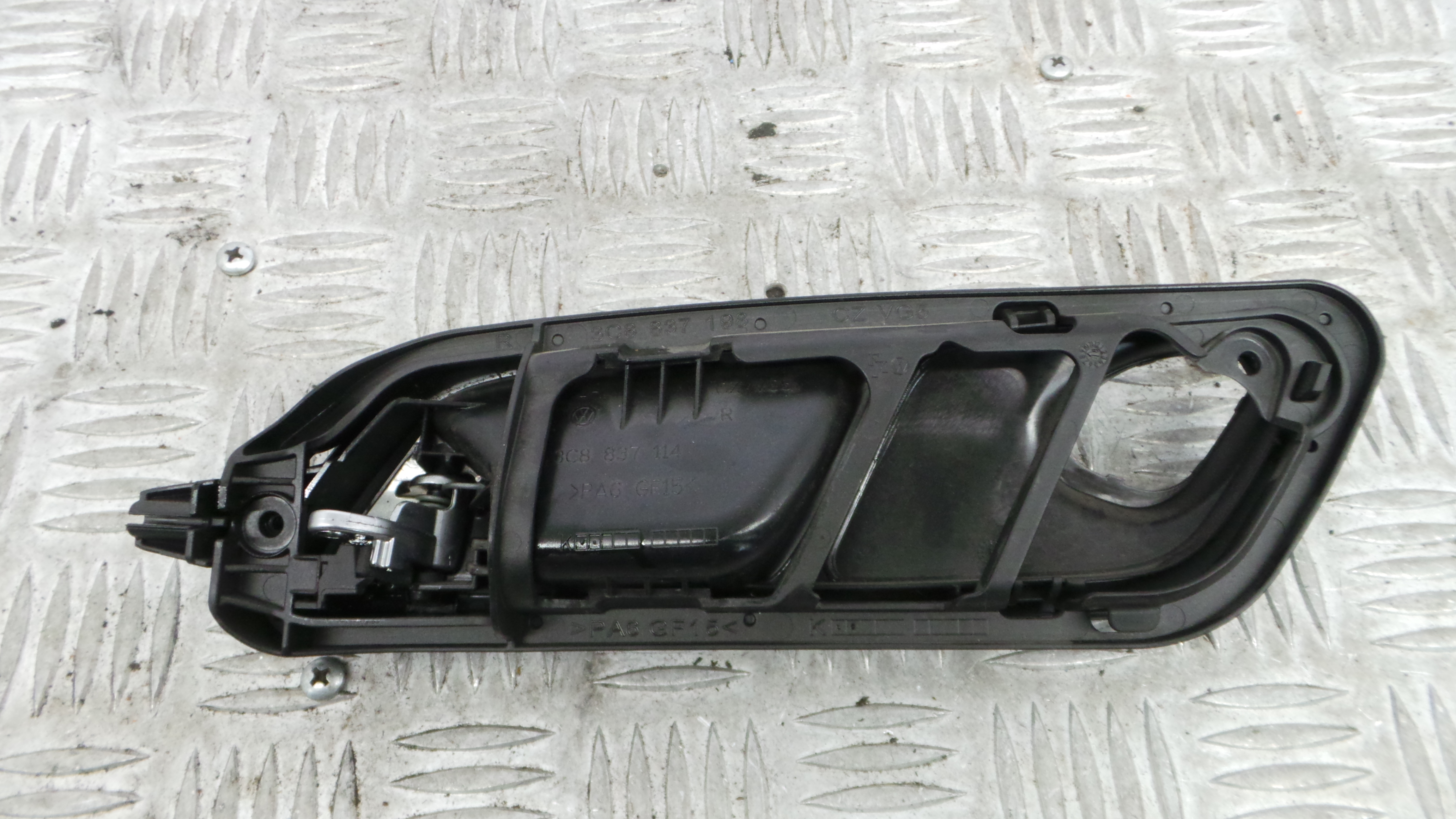 Puxador Interior Frente Direita 3C8837114 - VW PASSAT CC B6 (357)-36418565