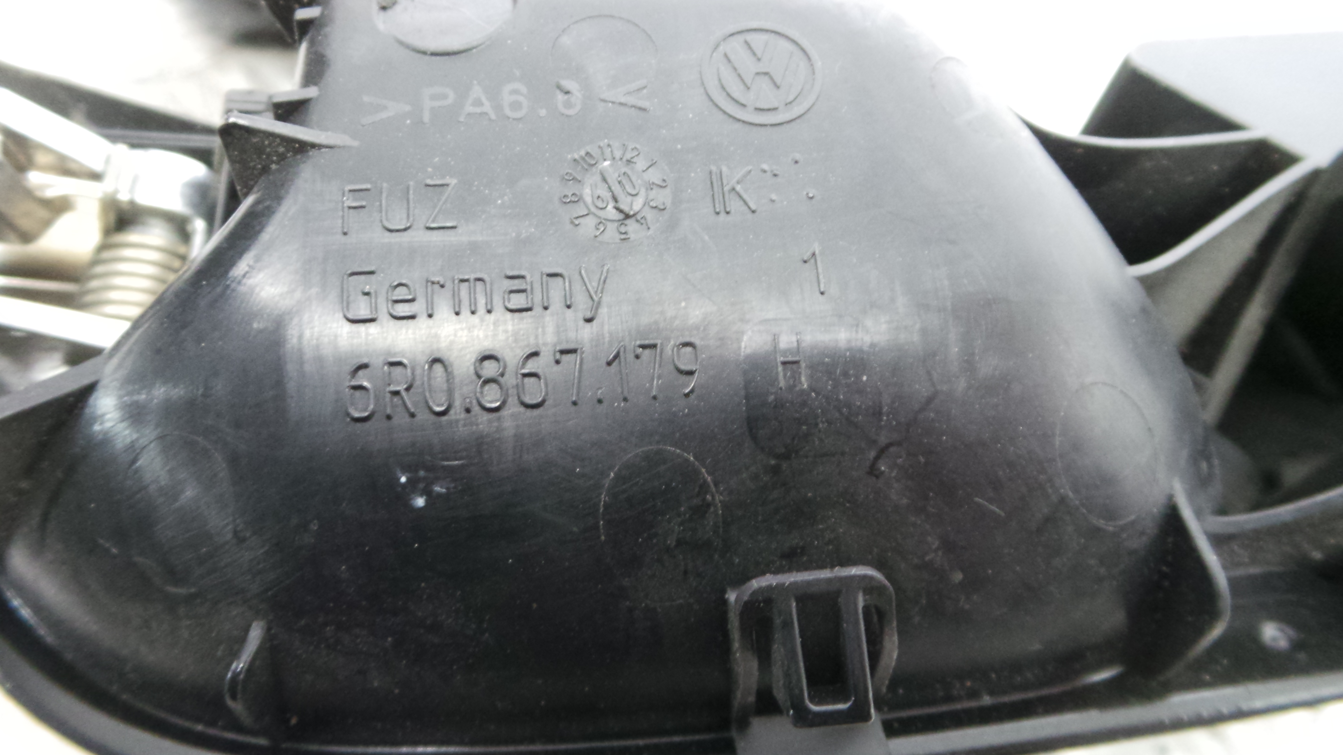 Puxador Interior Frente Esquerdo 6R0867179H - VW POLO V (6R1, 6C1)-36418686