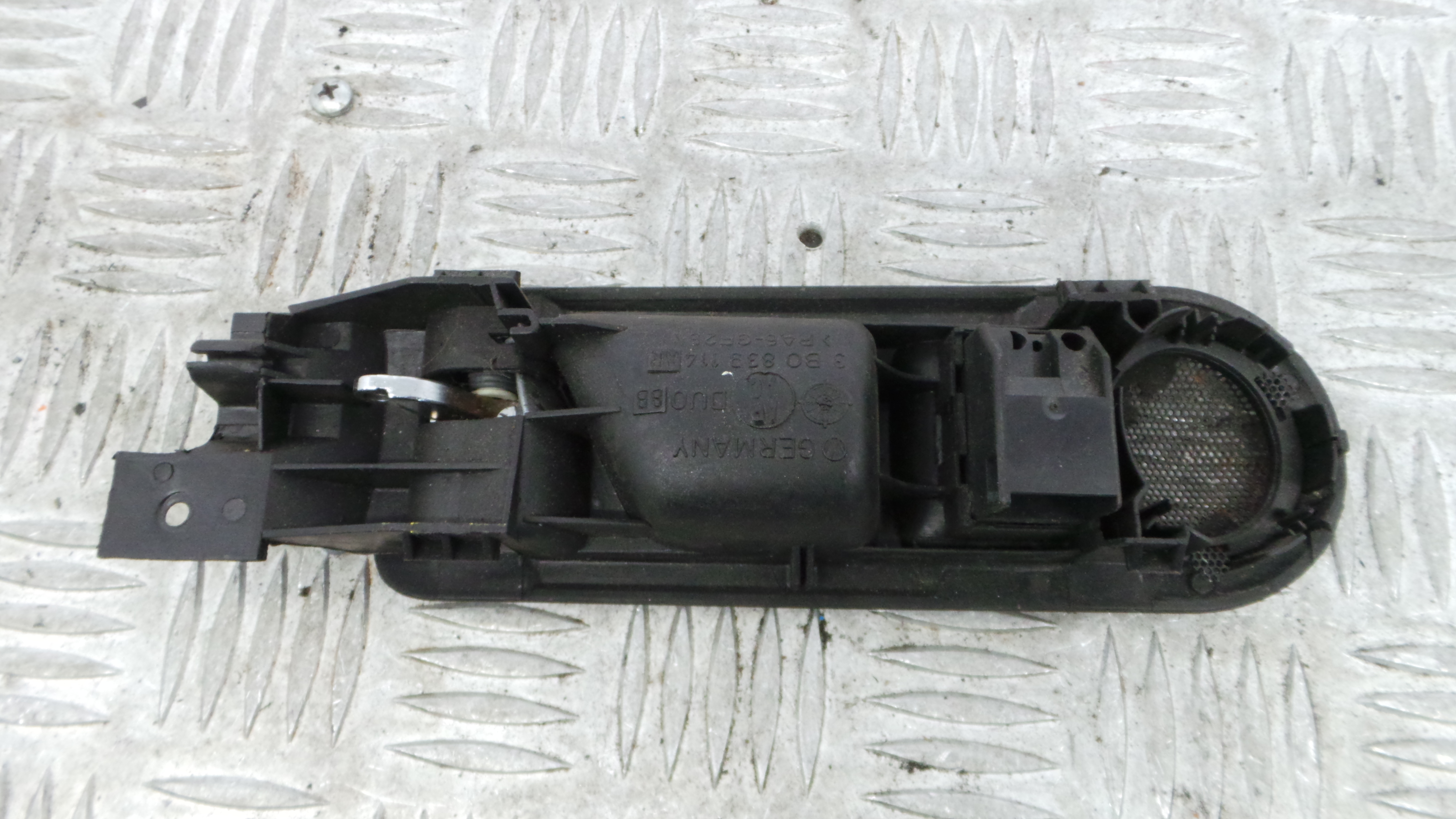 Puxador Interior Traseiro Direita 3B0839114AR - VW GOLF IV (1J1), GOLF Mk IV (1J1)-36419086