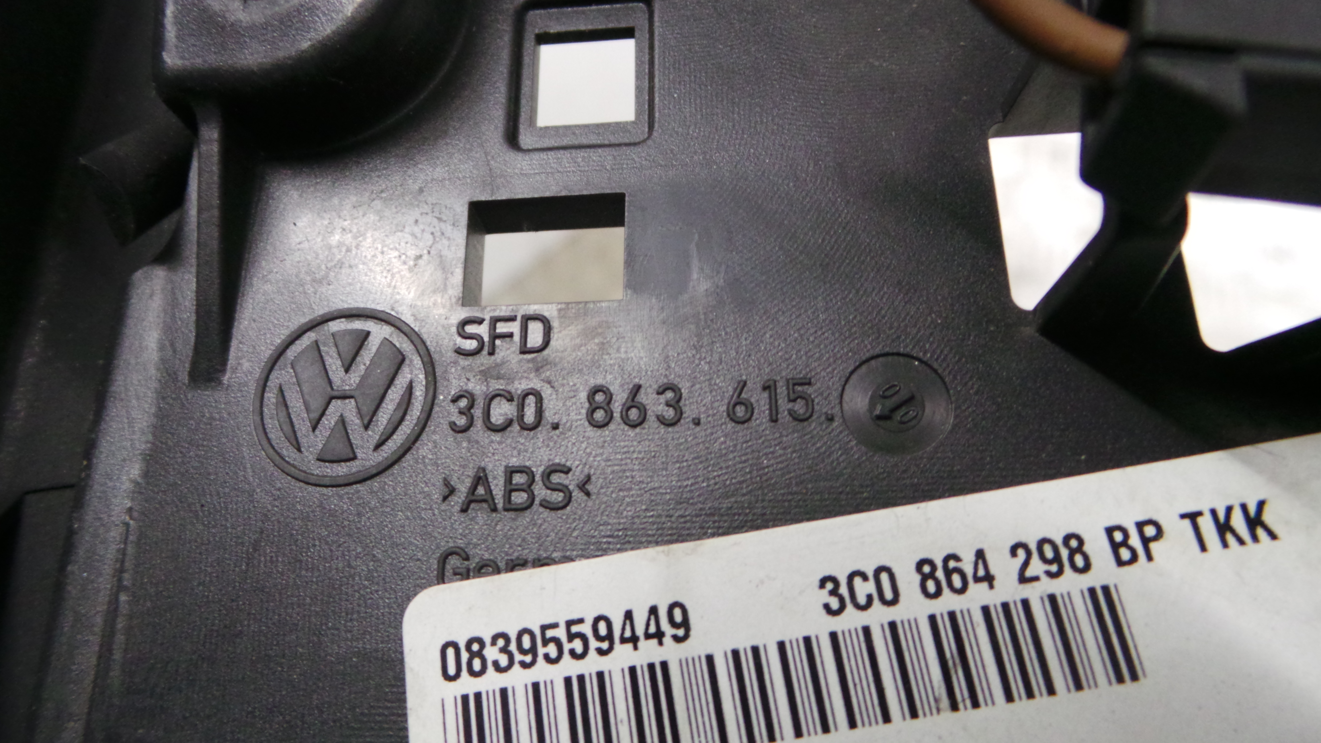 Grelha da Sofagem 3C0863615 - VW PASSAT B6 (3C2)-36419461