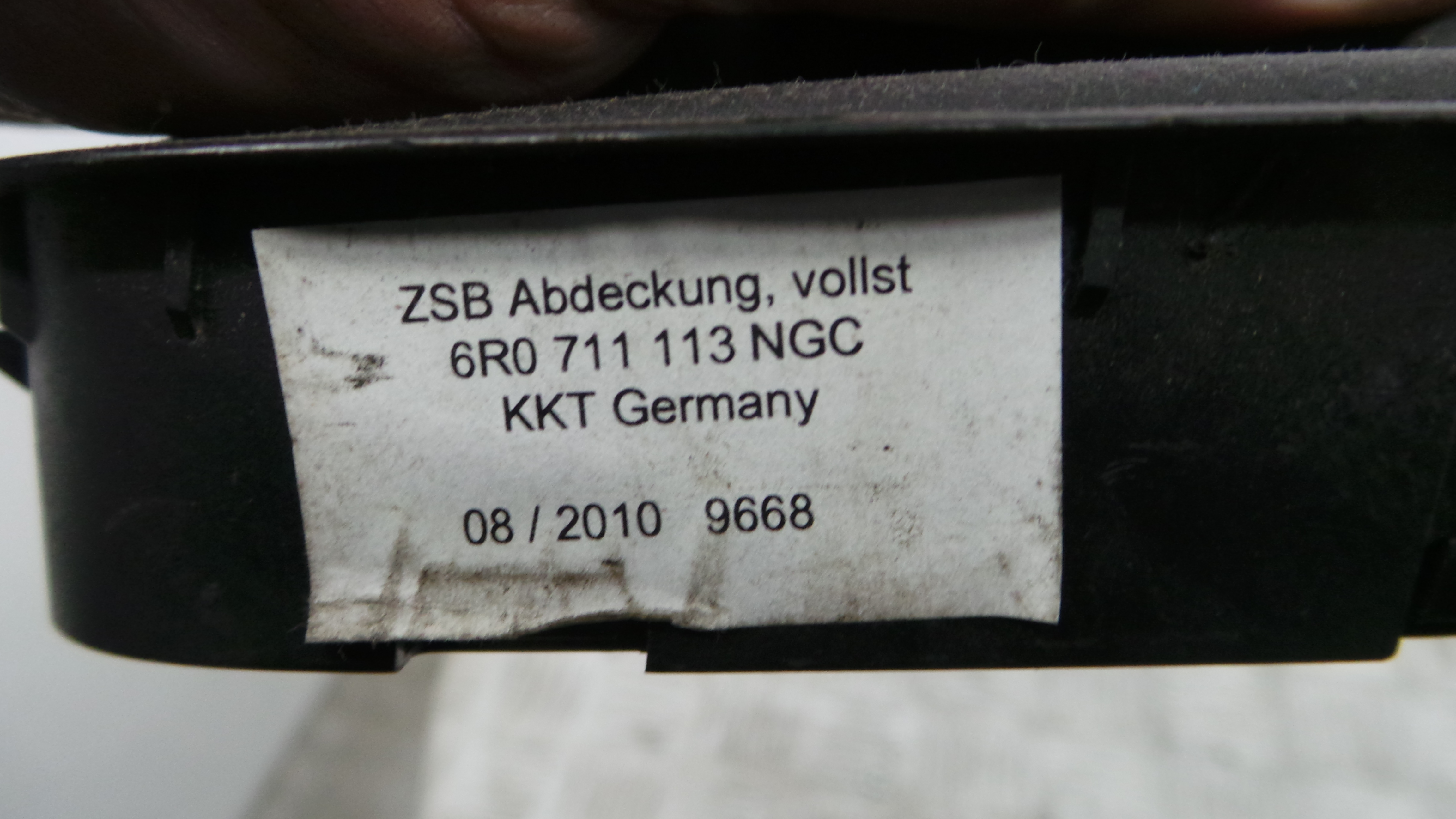 Moca / Fole de Velocidades 6R0711113 - VW POLO V (6R1, 6C1)-36419629