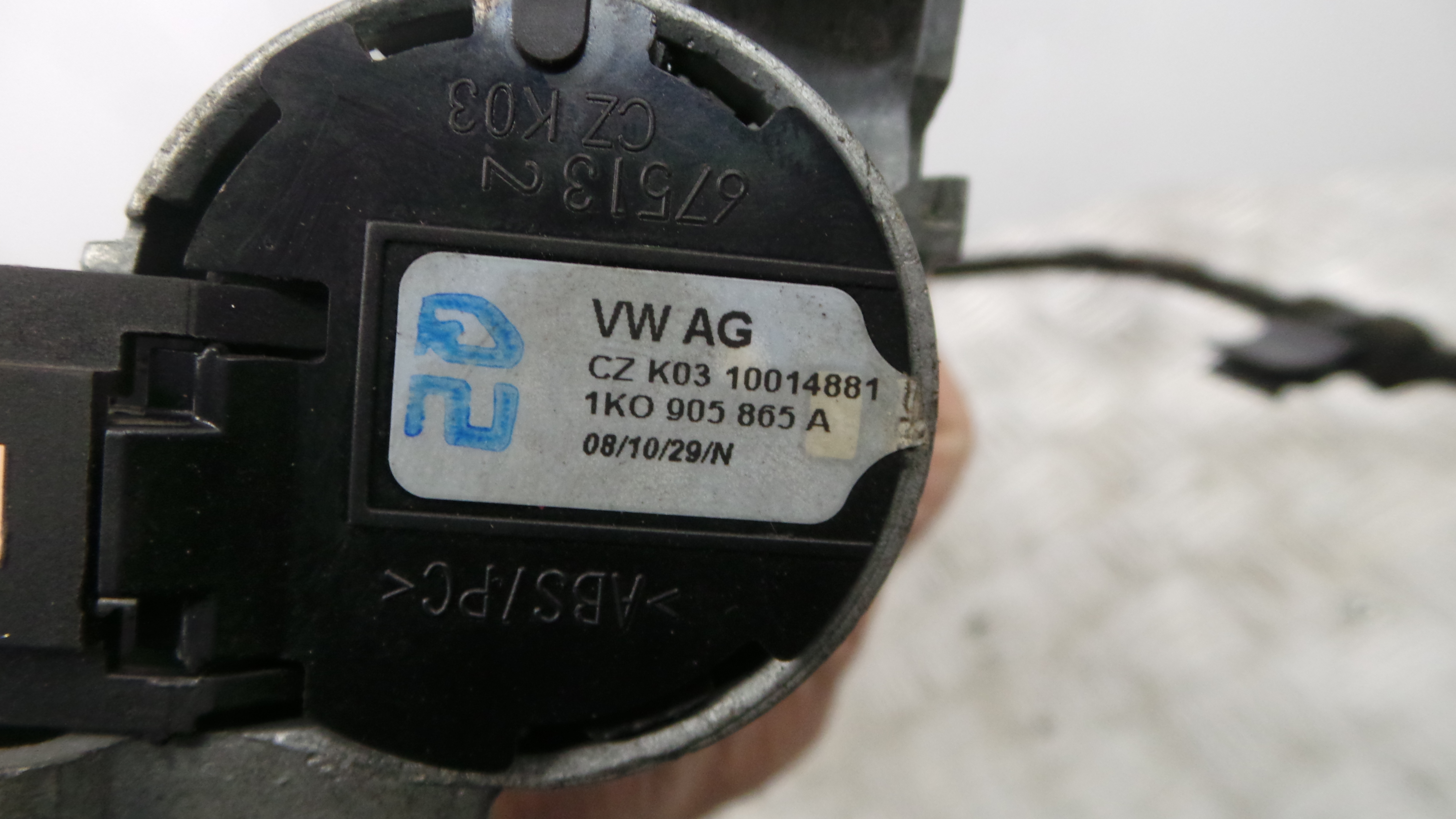 Canhão de ignição 1K0905851B - AUDI A3 (8P1)-36419696