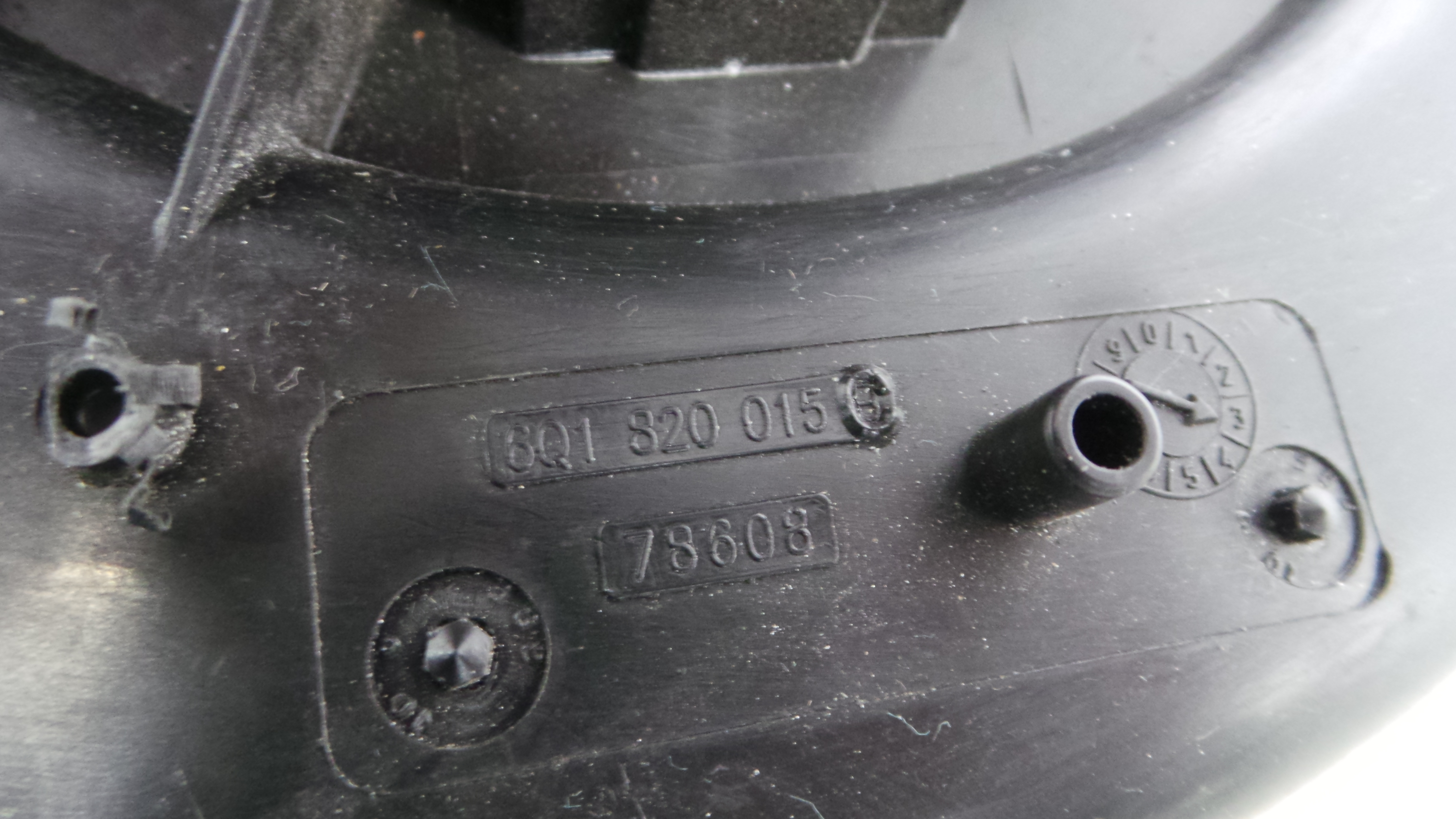 Motor da Chauffage / Motor de Sofagem 6Q1820015C - SKODA FABIA I (6Y2)-36422289