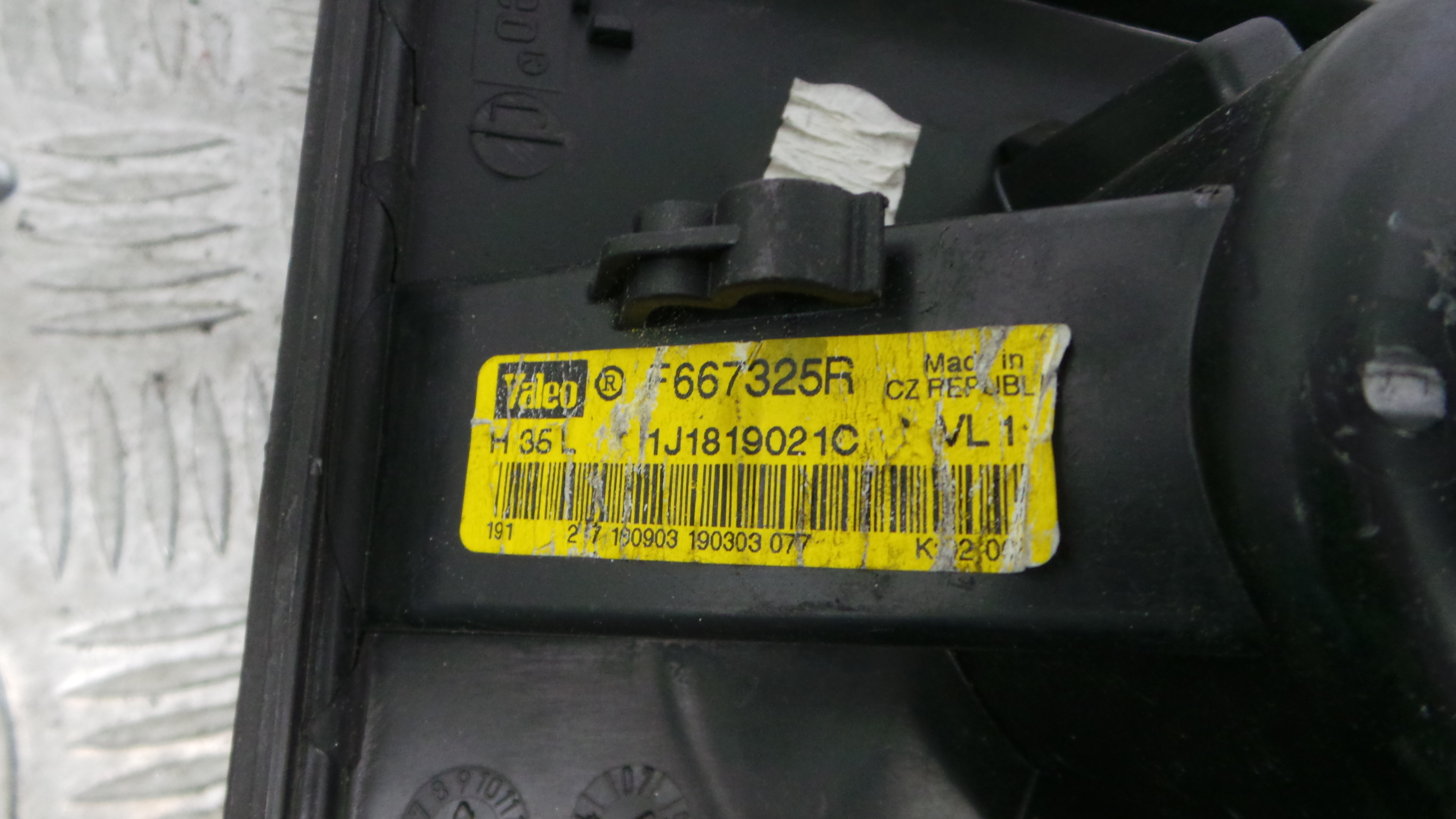 Motor da Chauffage / Motor de Sofagem 1J1819021C - VW GOLF IV (1J1), GOLF Mk IV (1J1)-36422304