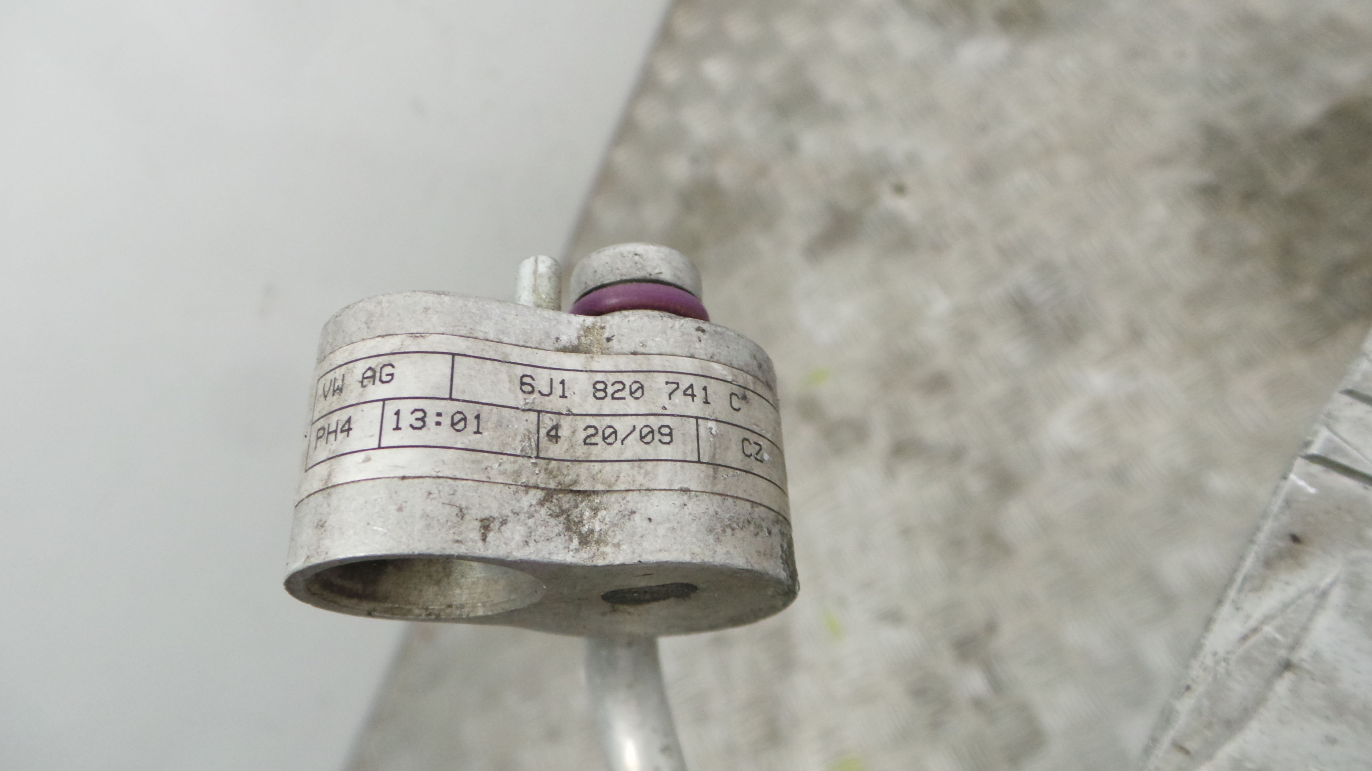 Tubo Ar Condicionado 6J1820741C - SEAT IBIZA IV (6J5, 6P1), IBIZA Mk IV (6J5, 6P1)-36431021