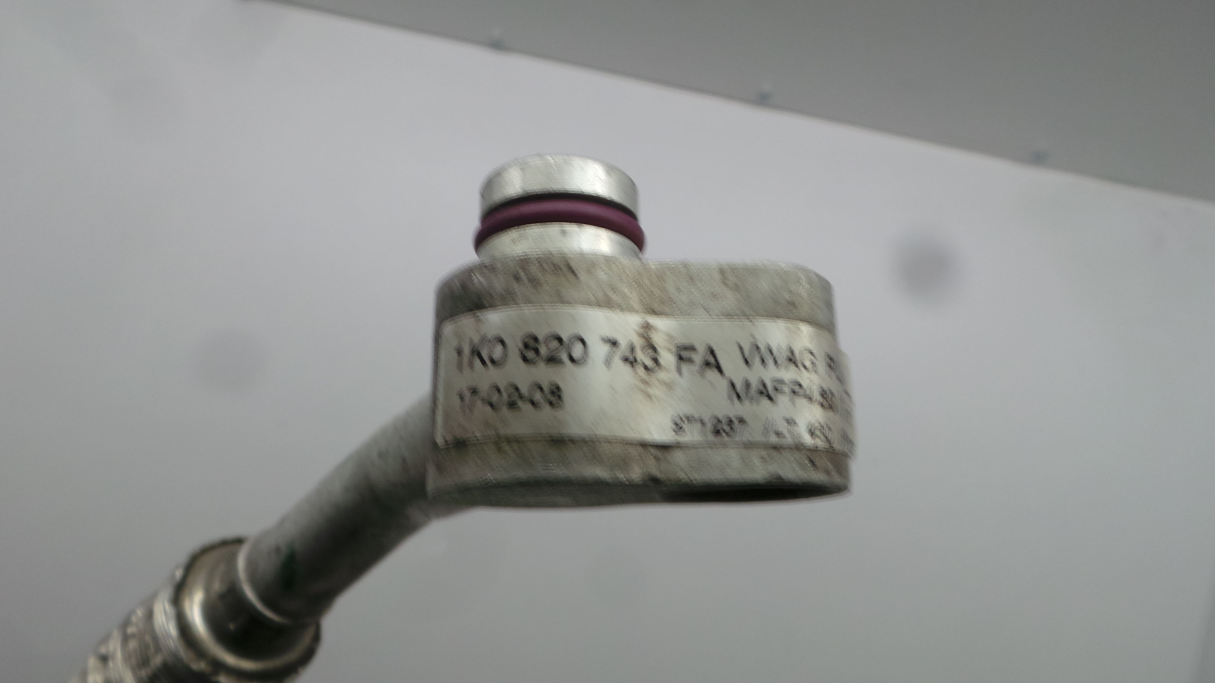 Tubo Ar Condicionado 1K0820743FA - SEAT LEON (1P1)-36431084