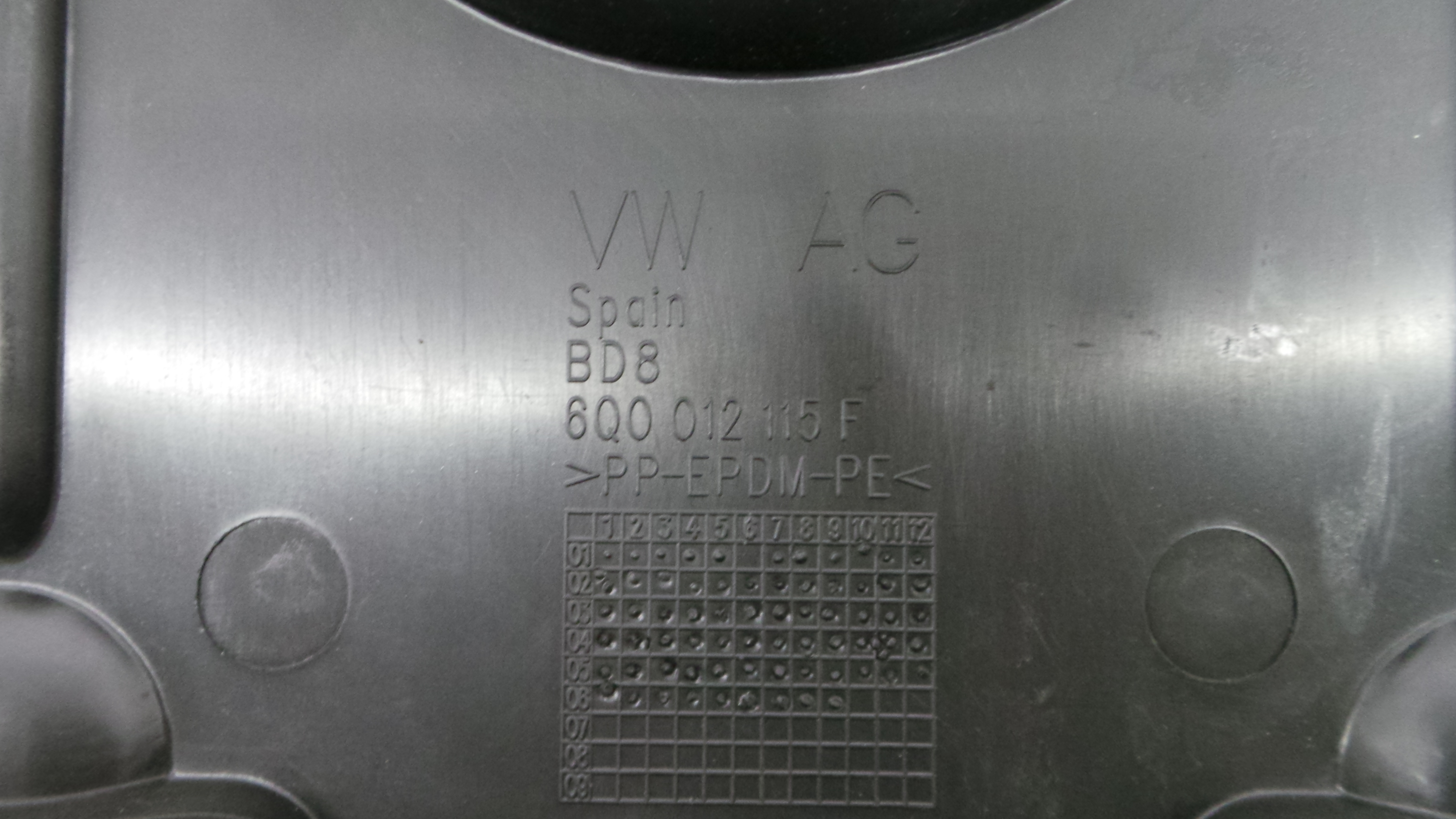 Kit Pneu Suplente 6Q0012115F - VW POLO (9N_, 9A_)-36435739