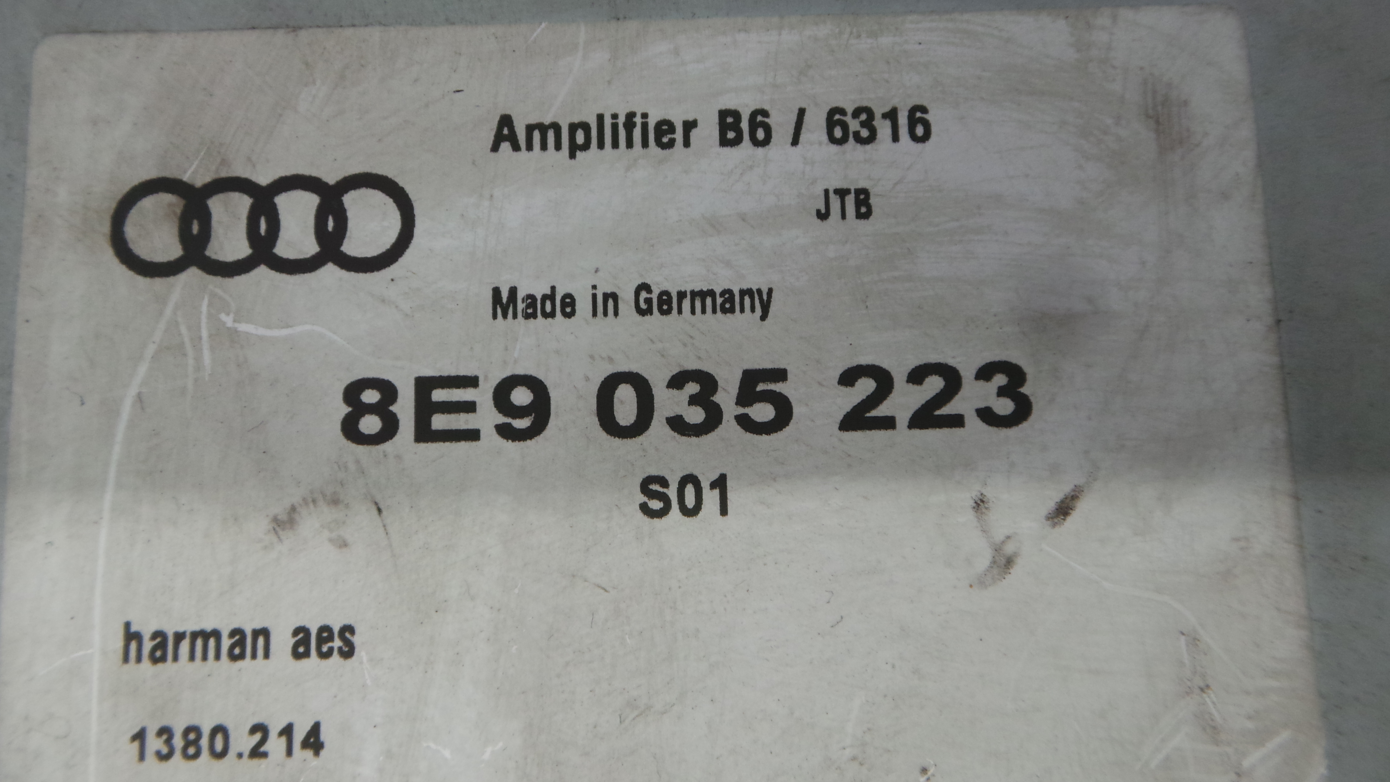 Subwoofers 8E9035382 - AUDI A4 B6 (8E2)-36435788