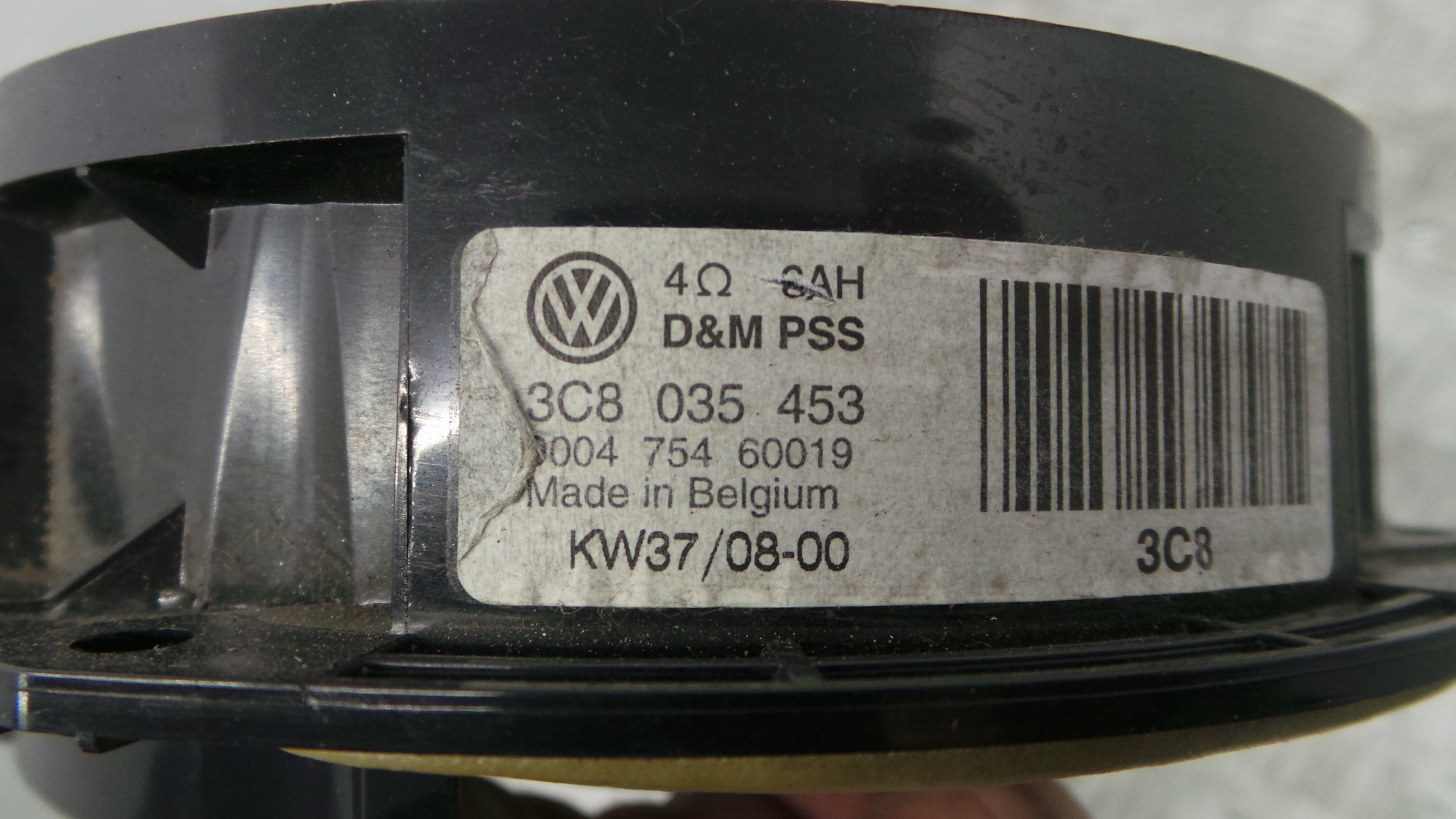 Colunas de Som  3C8035453 - VW PASSAT CC B6 (357)-36435917