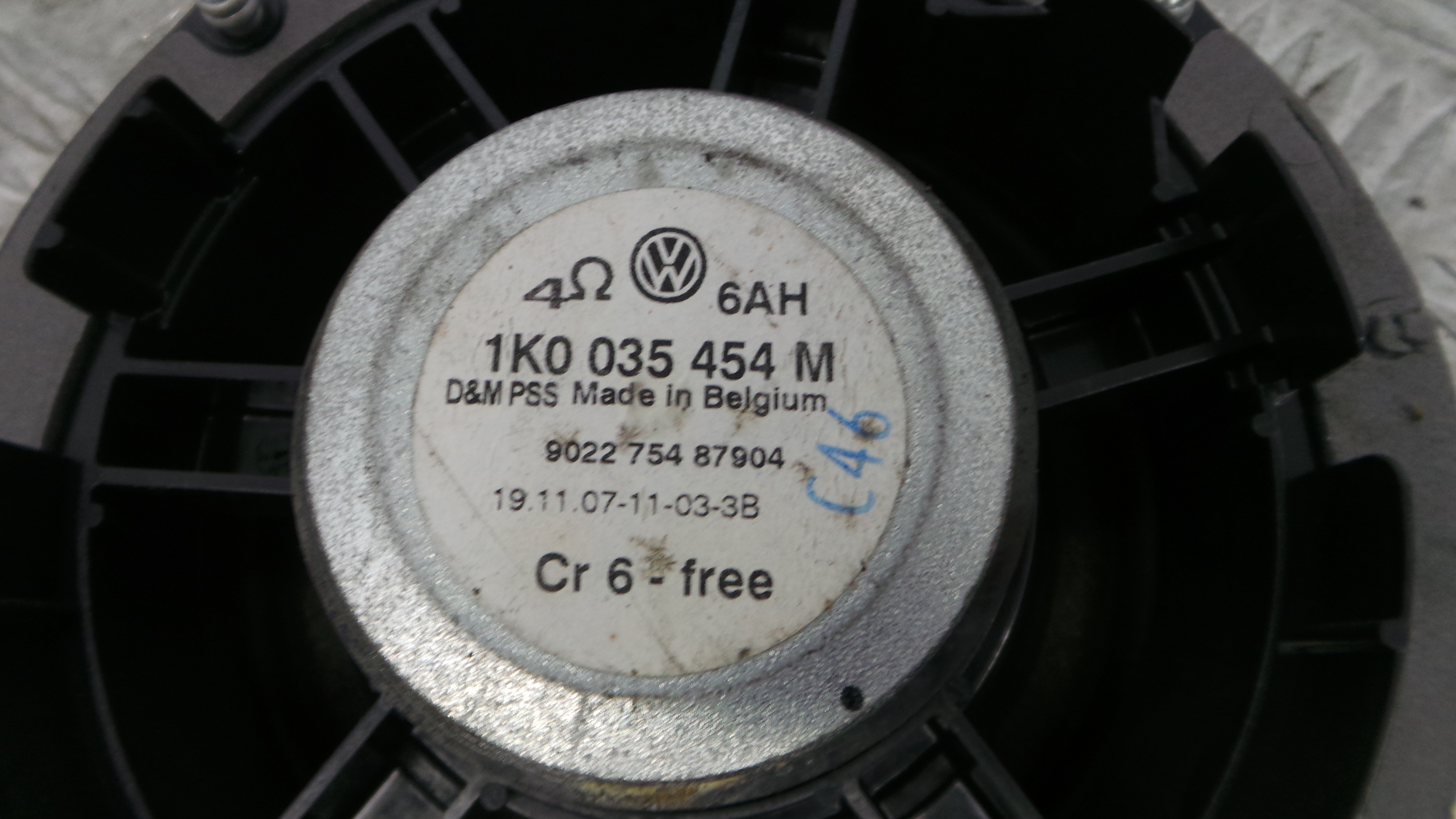 Colunas de Som 1K0035454M - VW GOLF V (1K1)-36435921