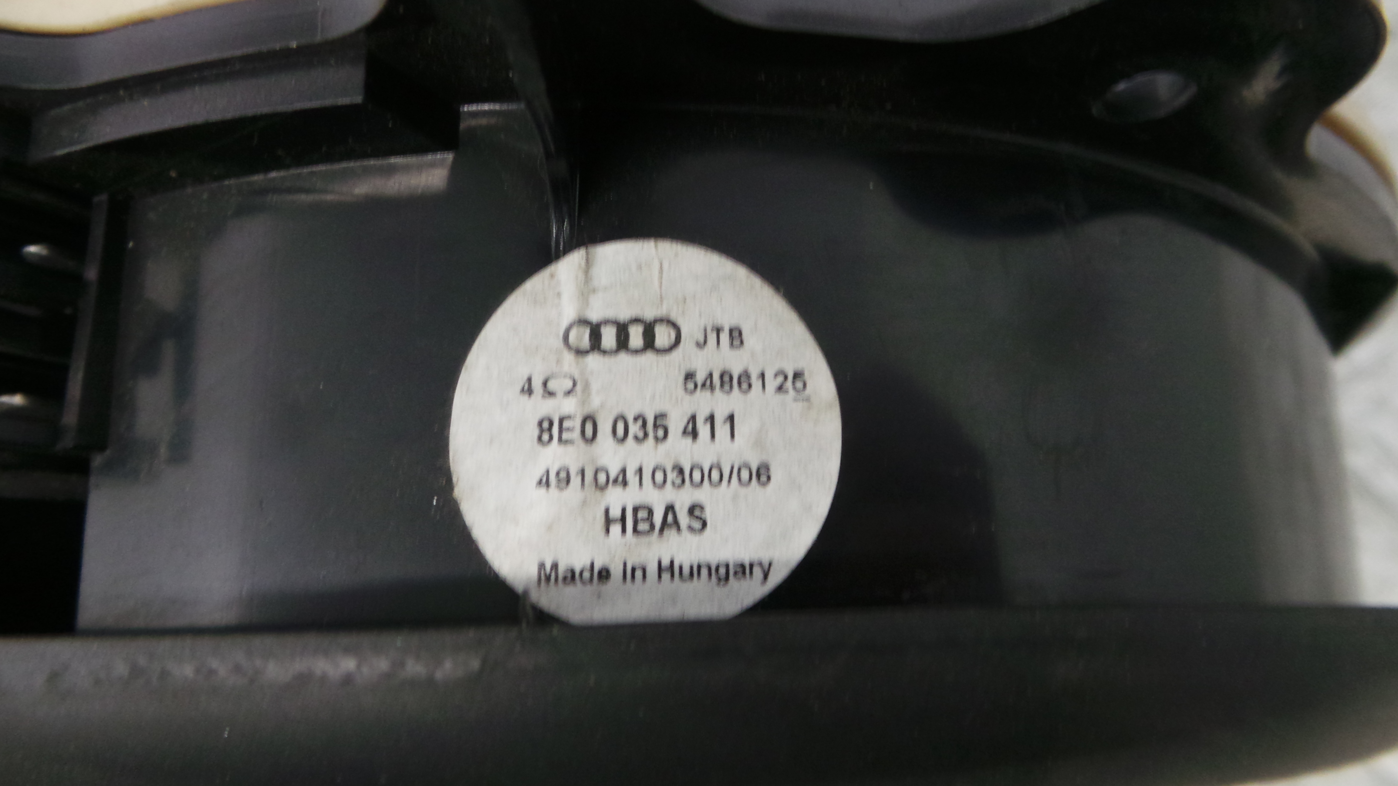 Colunas de Som  8E0035411 - AUDI A4 B7 (8EC)-36435961