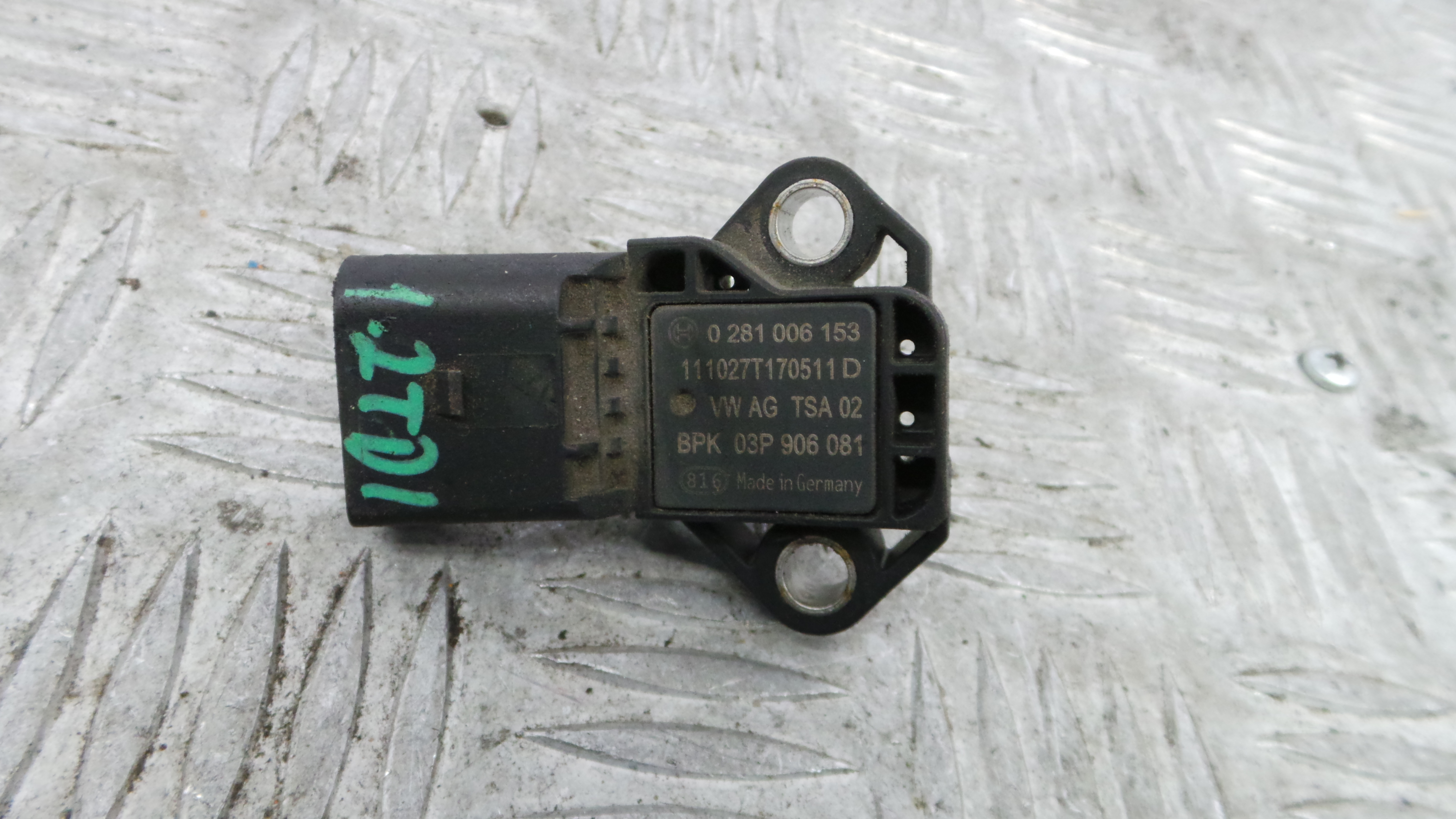 Sensor Pressão 03P906081 - SEAT IBIZA IV (6J5, 6P1), IBIZA Mk IV (6J5, 6P1)-36441070