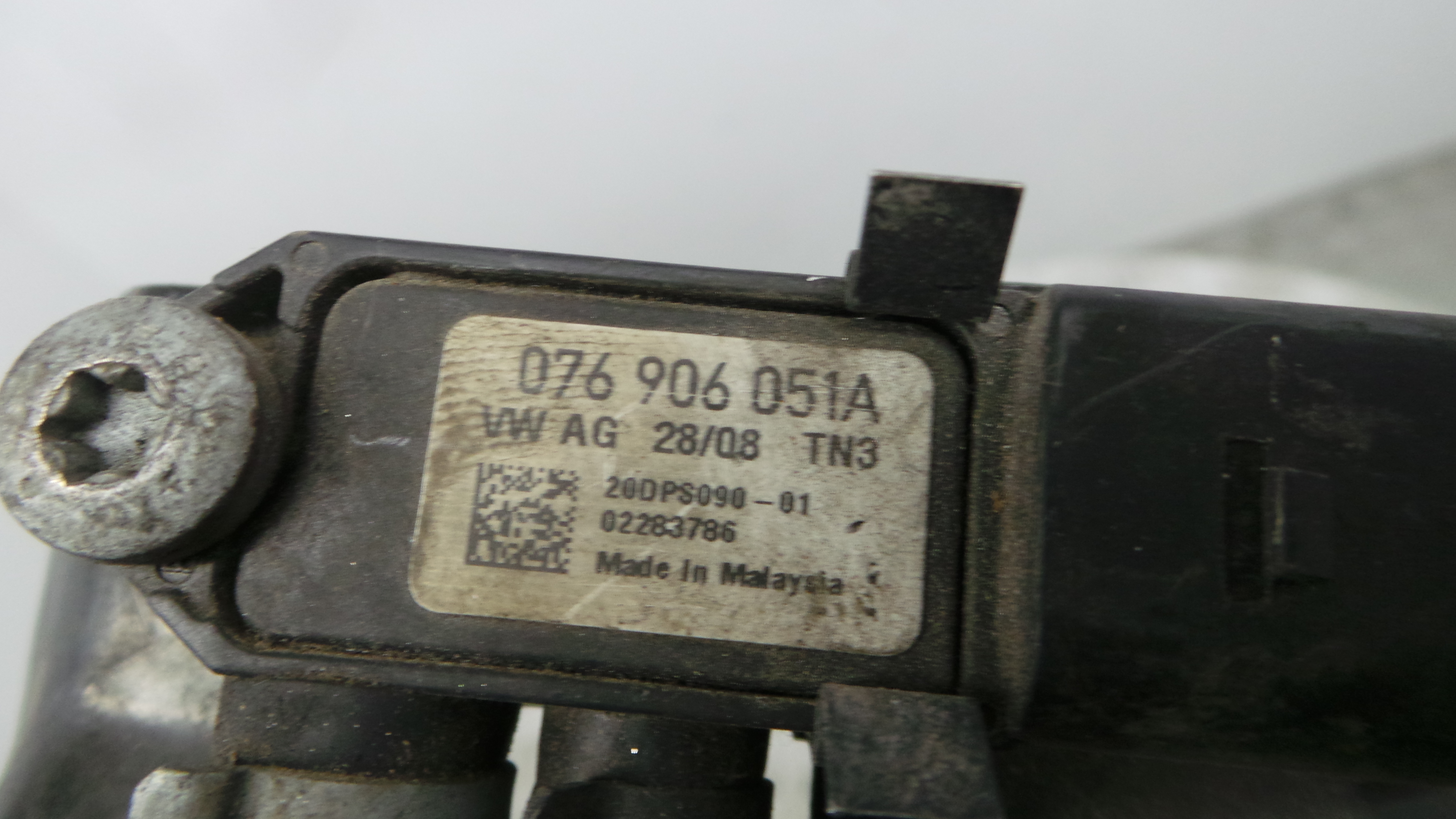 Sensor Pressão Dos Gases De Escape 076906051A - VW GOLF V (1K1)-36441144