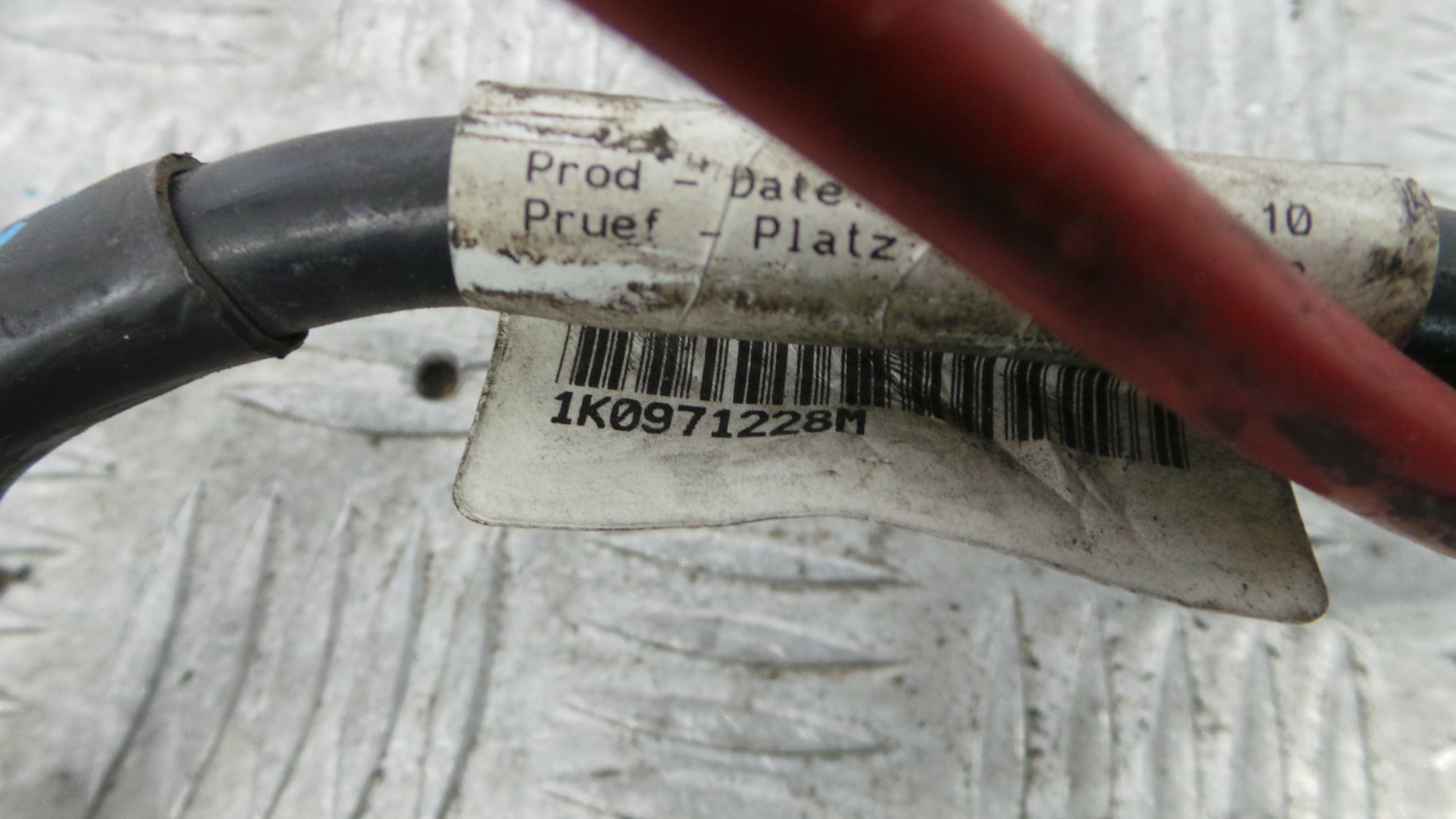 Cabos de bateria 1K0971228M - VW PASSAT CC B6 (357)-36441155