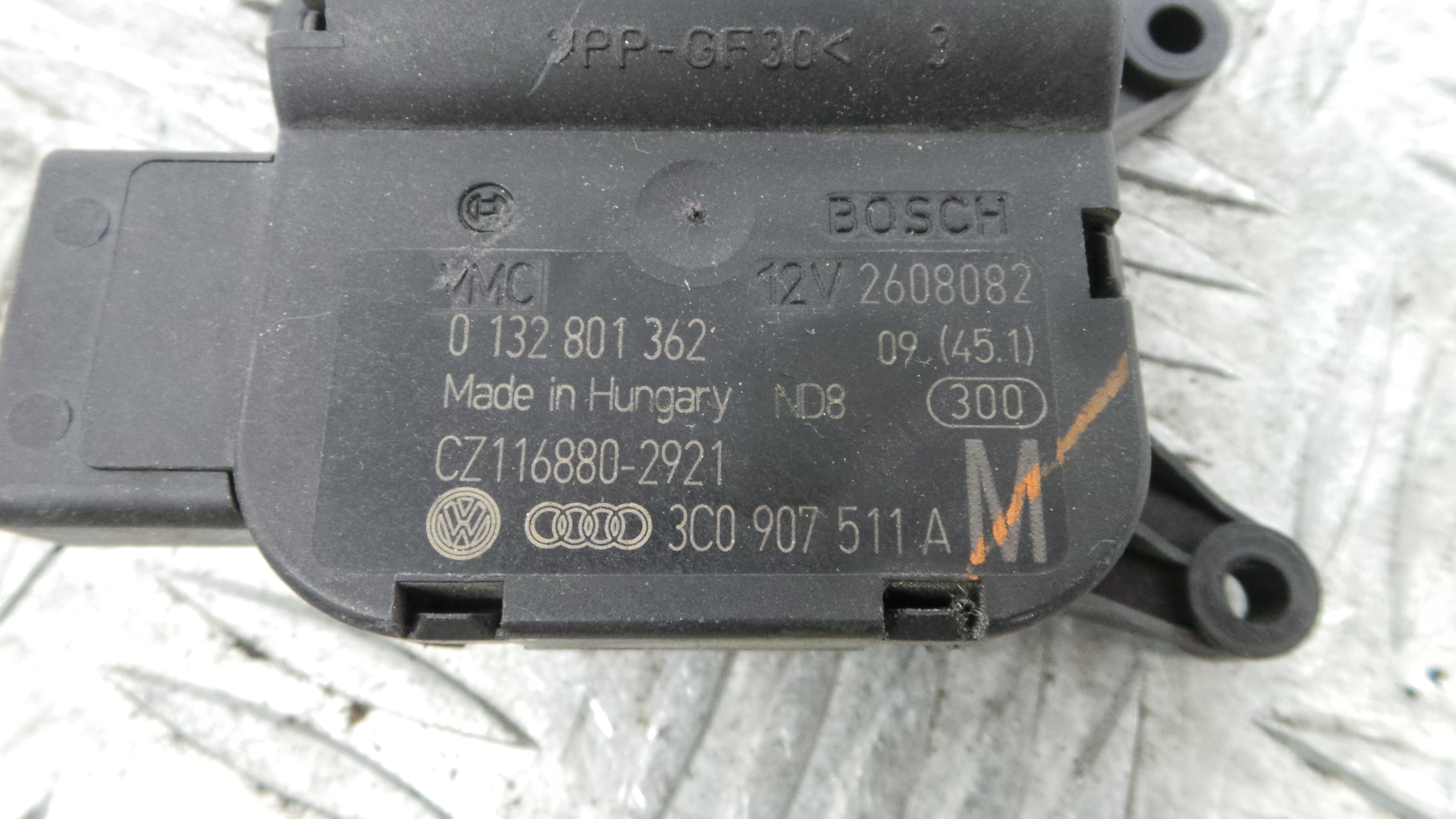 Atuador do Circuito de Ar 3C0907511A - VW PASSAT CC B6 (357)-36441505