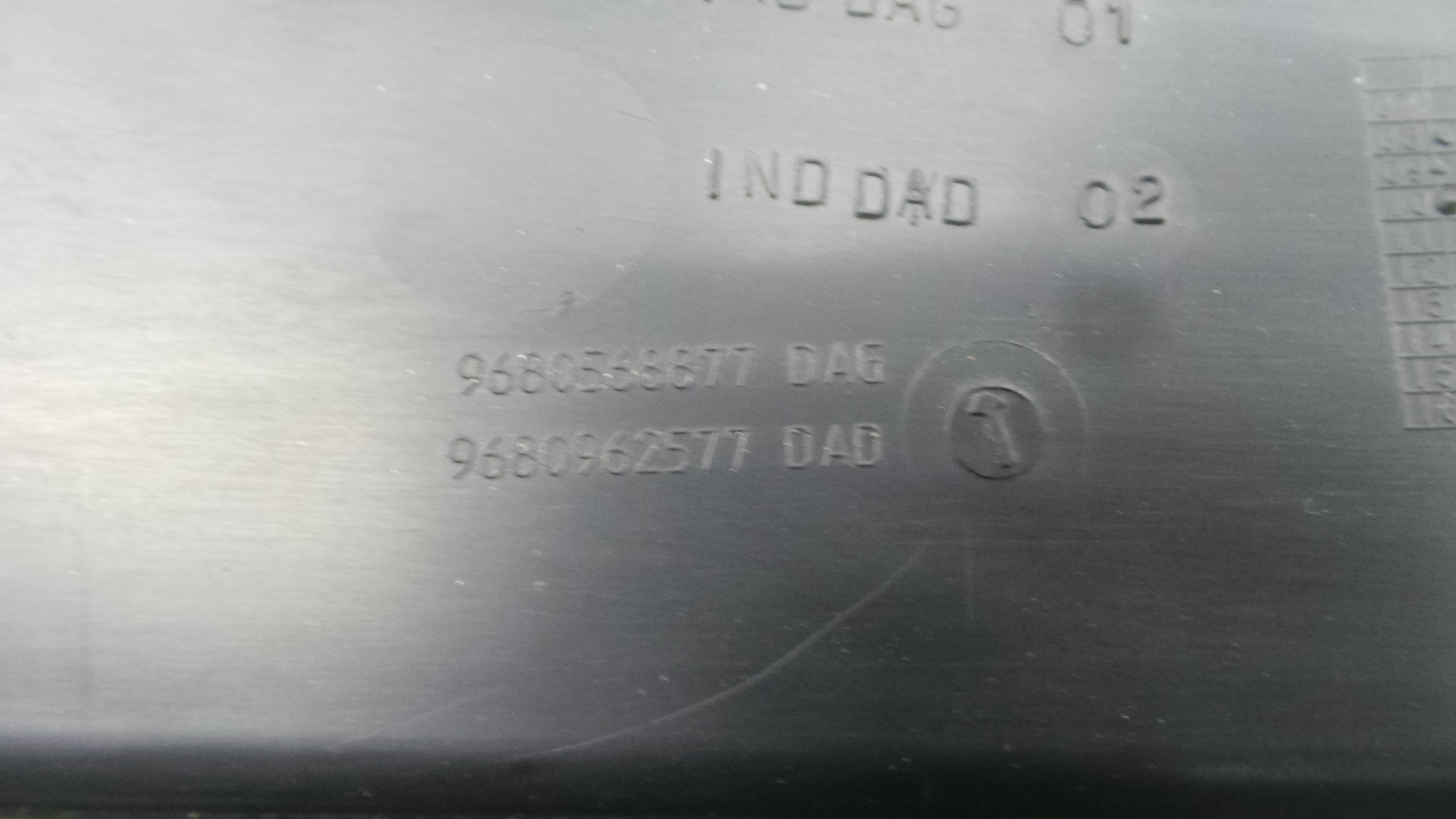 Torpedo 9680568877DAG - PEUGEOT PARTNER Caixa/monovolume (5_, G_), PARTNER Van (5_, G_), RANCH Caixa-36448041